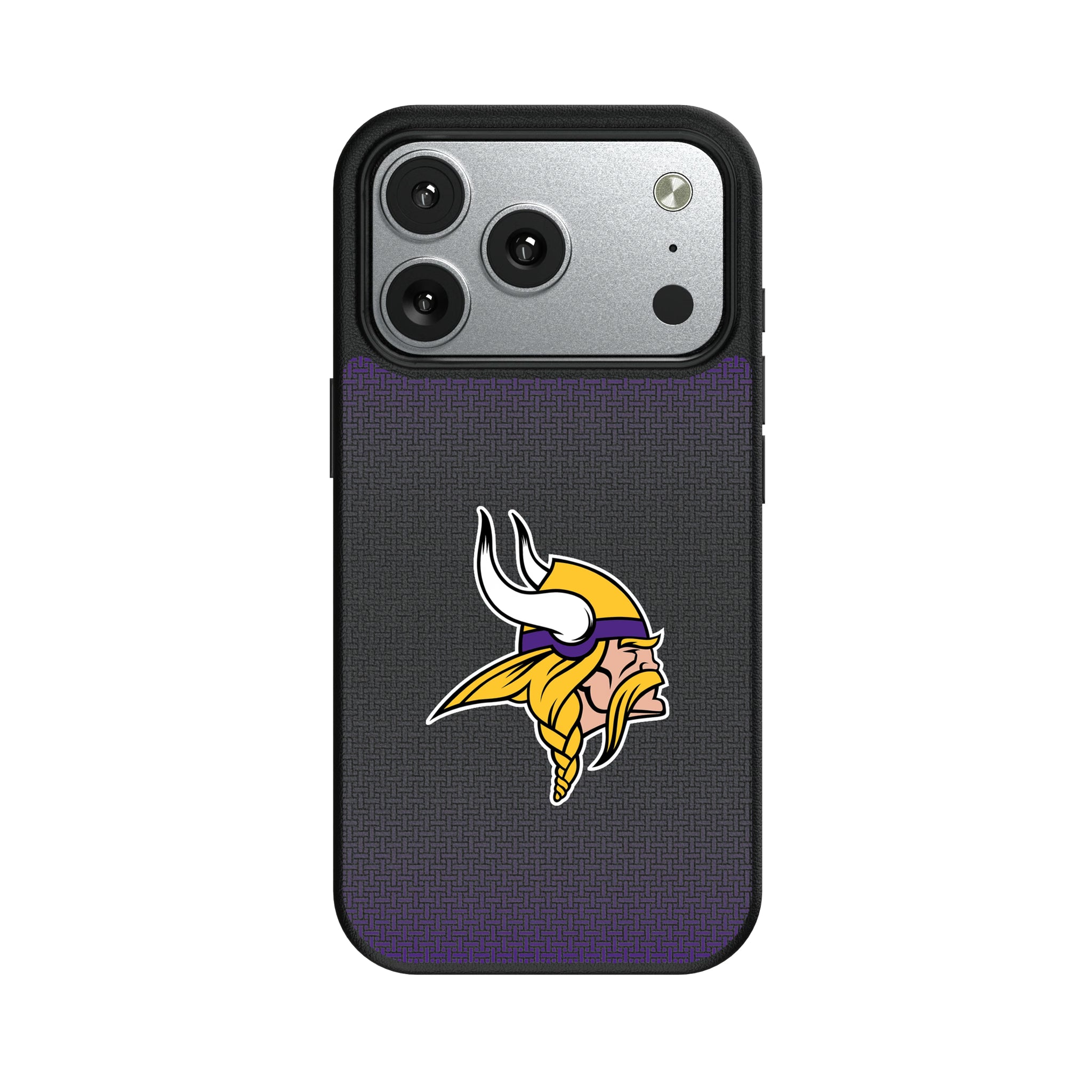 Minnesota Vikings Linen iPhone MagSafe Compatible Phone Case for Apple iPhone#Device_iPhone 17 Pro