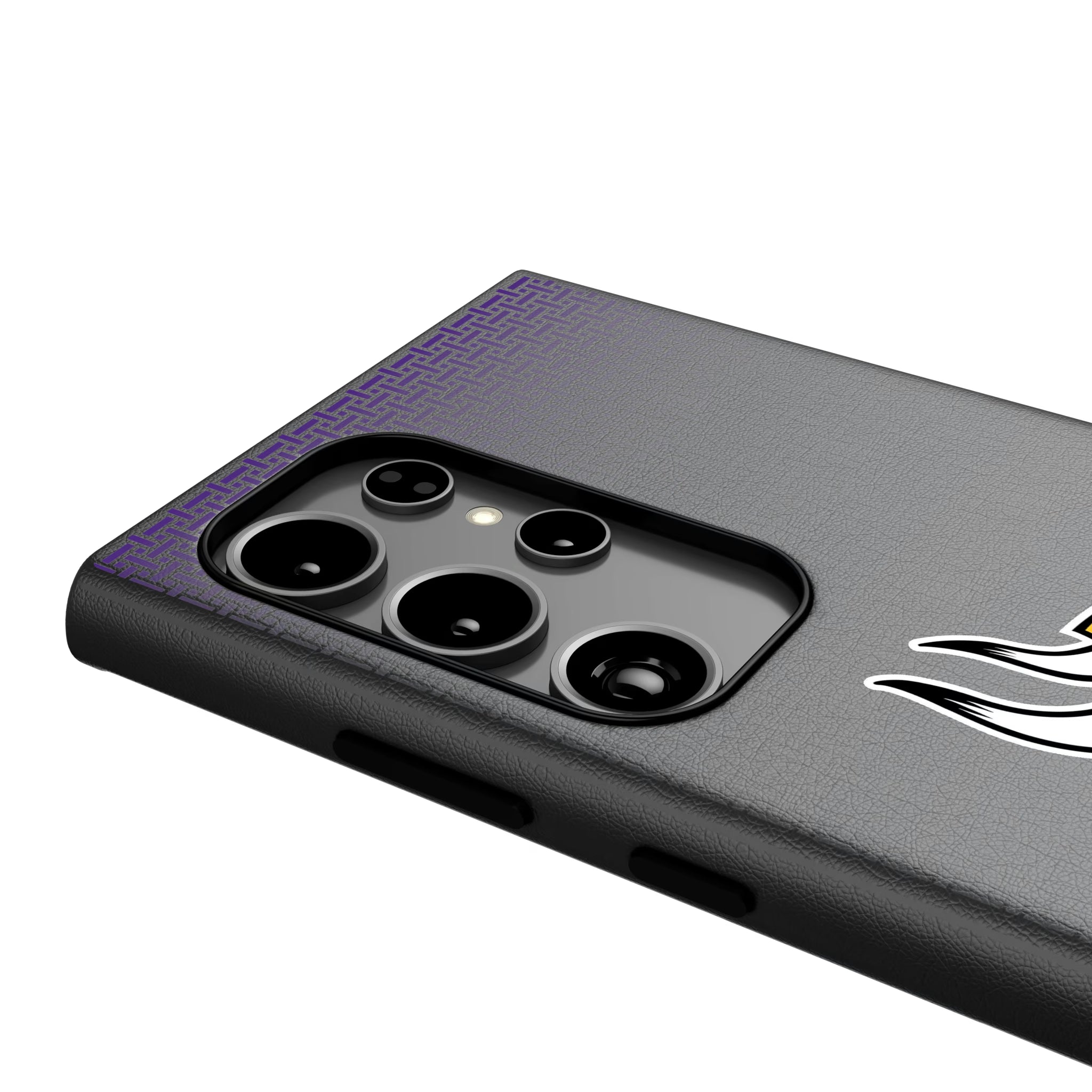 Minnesota Vikings Linen Galaxy MagSafe Compatible Phone Case for Samsung Galaxy - Detail