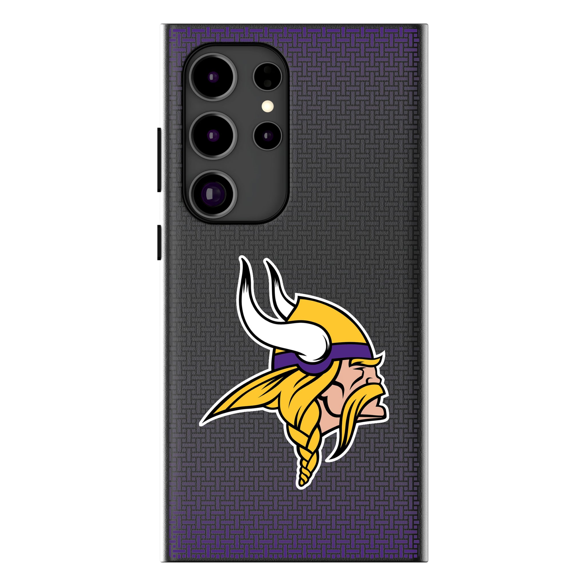 Minnesota Vikings Linen Galaxy MagSafe Compatible Phone Case for Samsung Galaxy