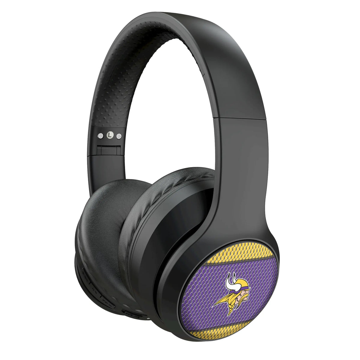 Minnesota Vikings Mesh Wireless Over-Ear Headphones With Case