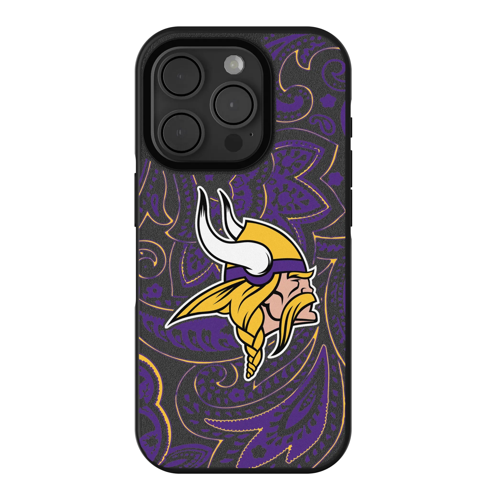 Minnesota Vikings Paisley iPhone Bump Phone Case for Apple iPhone