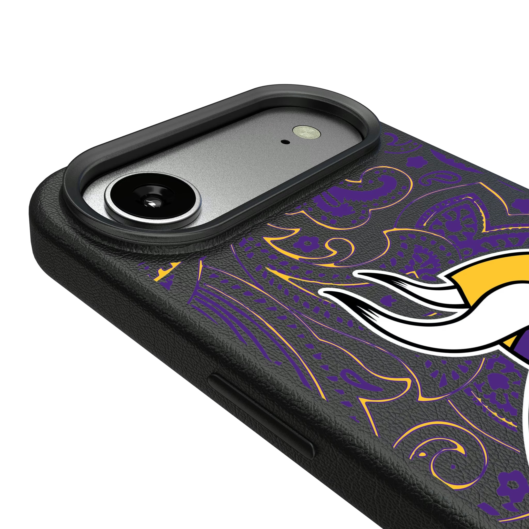 Minnesota Vikings Paisley iPhone MagSafe Compatible Phone Case for Apple iPhone - Detail#Device_iPhone Air