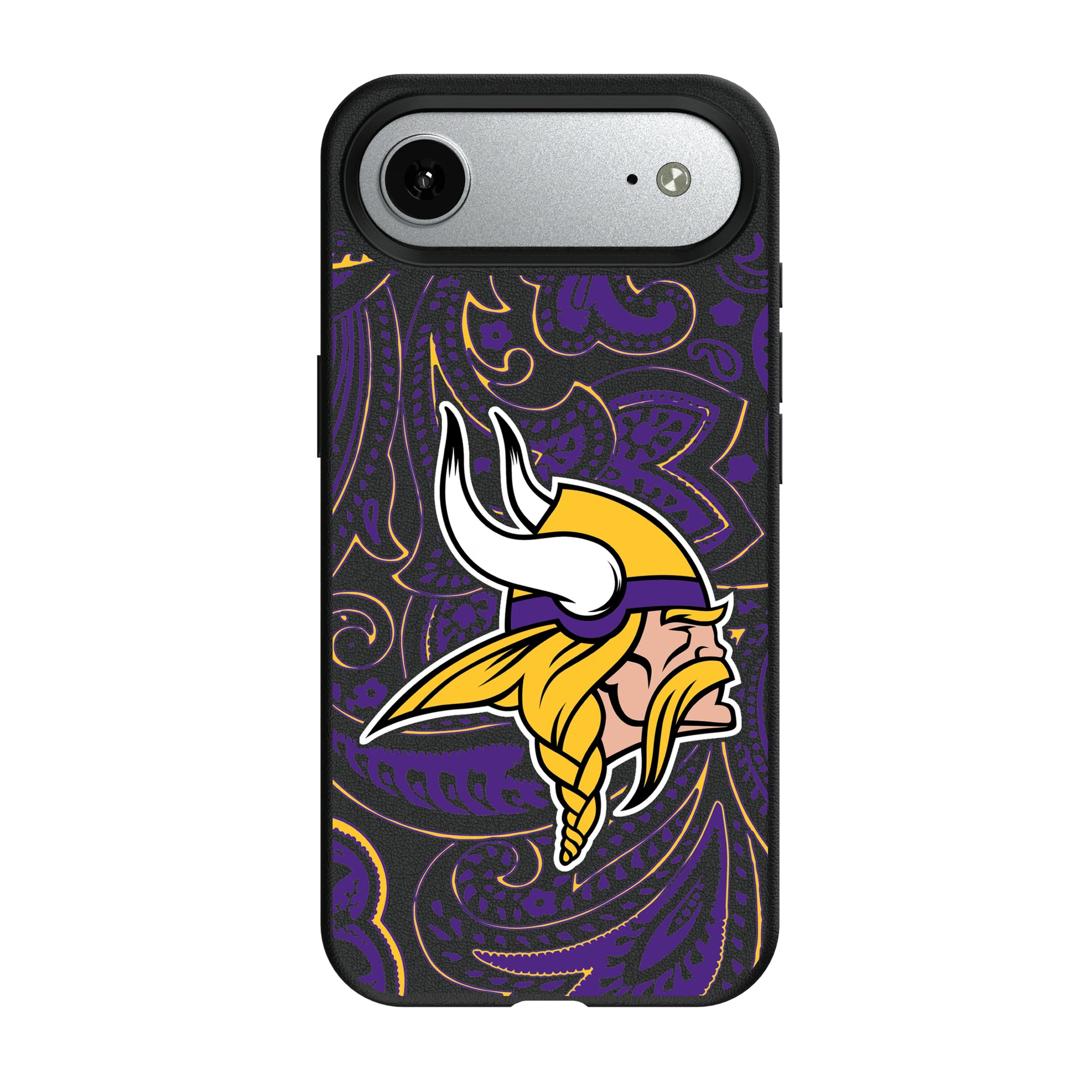 Minnesota Vikings Paisley iPhone MagSafe Compatible Phone Case for Apple iPhone#Device_iPhone Air
