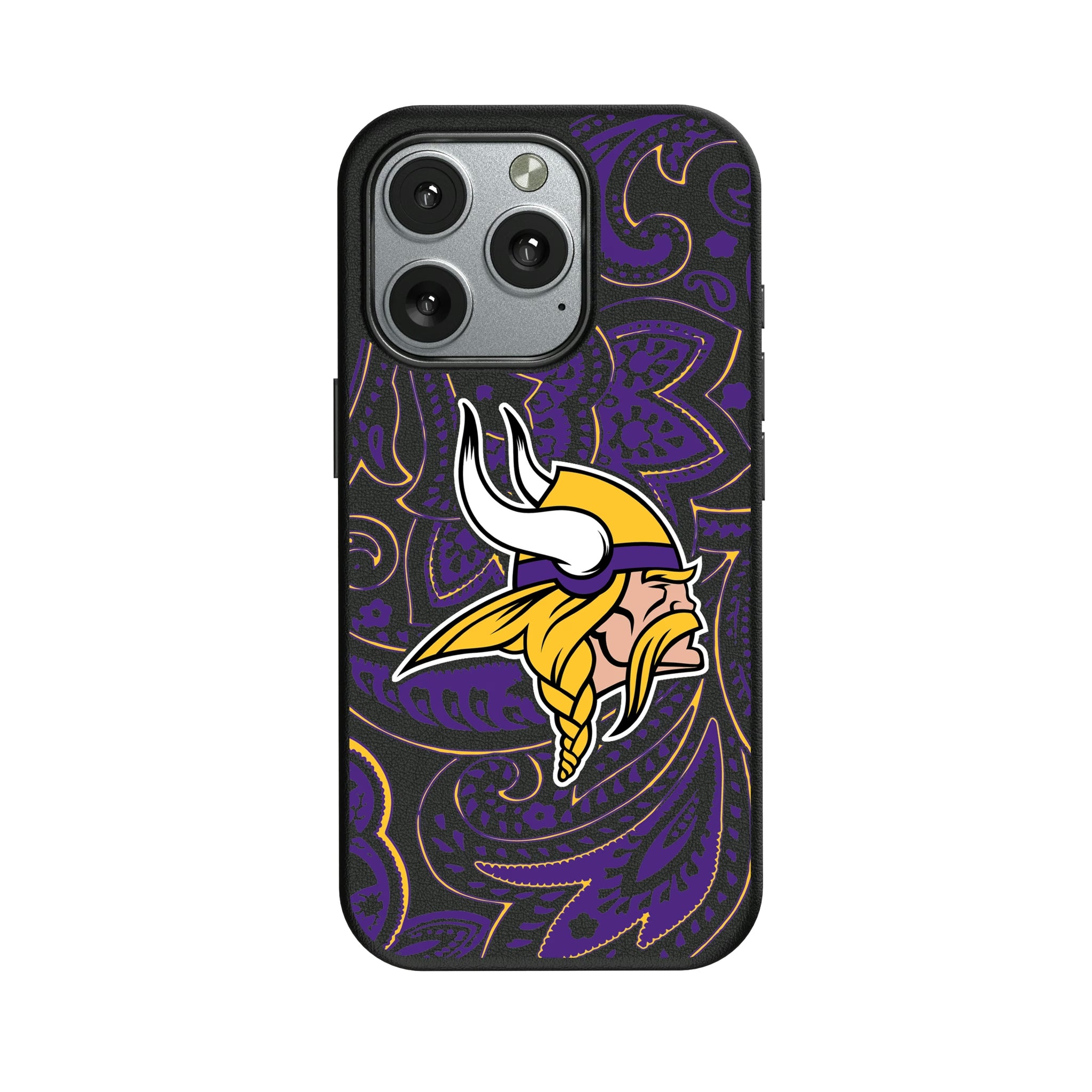 Minnesota Vikings Paisley iPhone MagSafe Compatible Phone Case for Apple iPhone