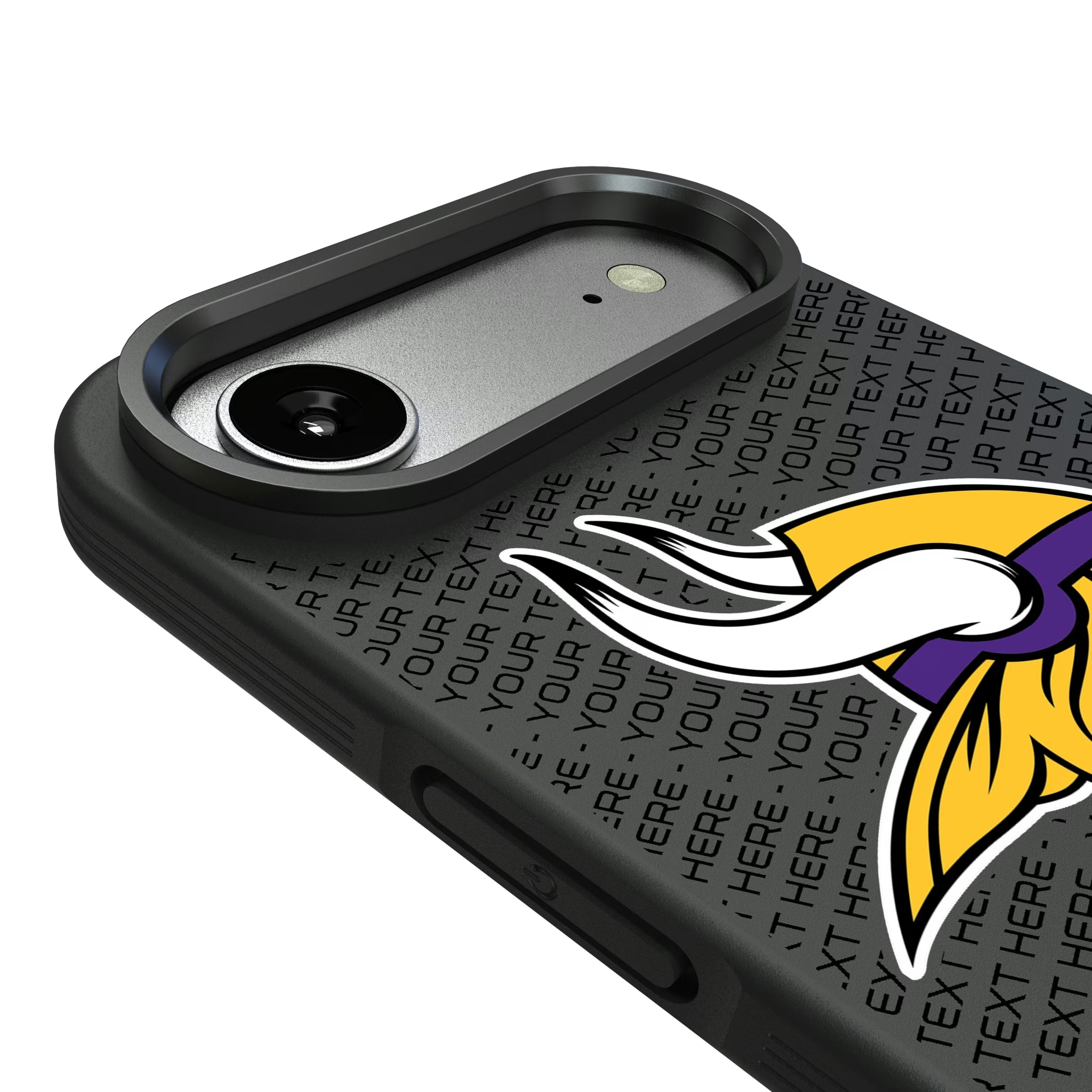 Minnesota Vikings Personalized EndZone Plus iPhone Bump Phone Case for Apple iPhone - Detail#Device_iPhone Air