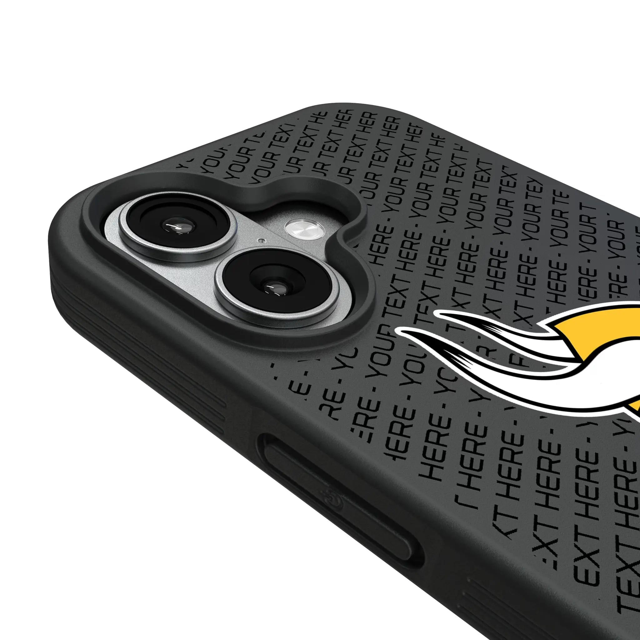 Minnesota Vikings Personalized EndZone Plus iPhone Bump Phone Case for Apple iPhone - Detail#Device_iPhone 17