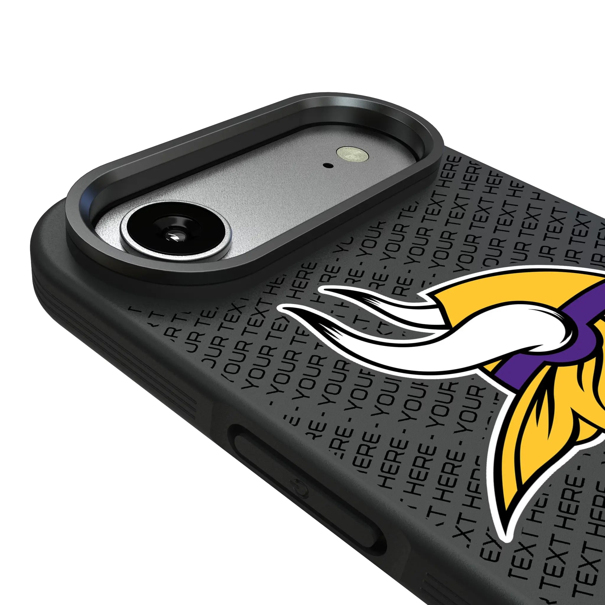 Minnesota Vikings Personalized EndZone Plus iPhone Bump Phone Case for Apple iPhone - Detail#Device_iPhone Air