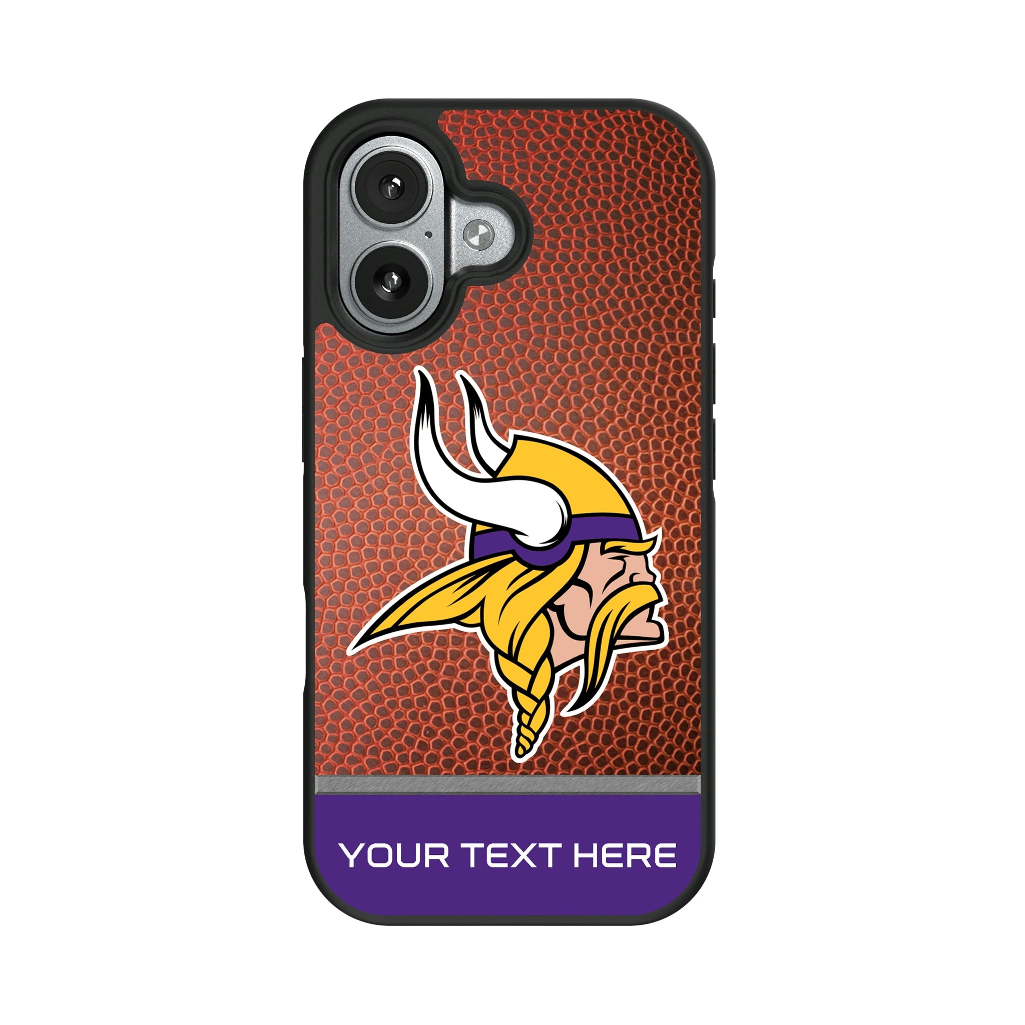 Minnesota Vikings Personalized Football iPhone Bump Phone Case for Apple iPhone#Device_iPhone 17