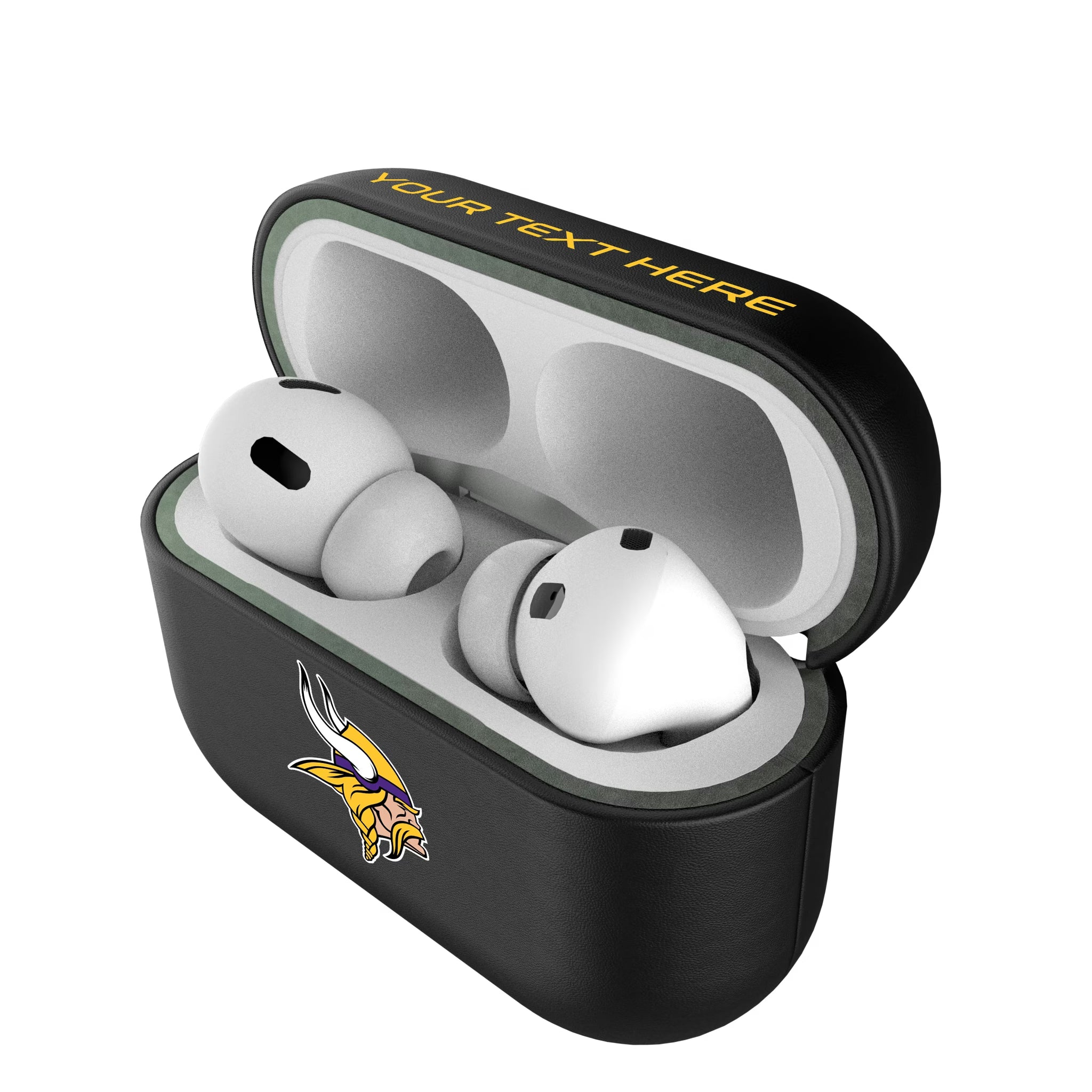 Minnesota Vikings Personalized Insignia AirPods AirPod Case Cover#Device_AirPods Pro 1st Gen