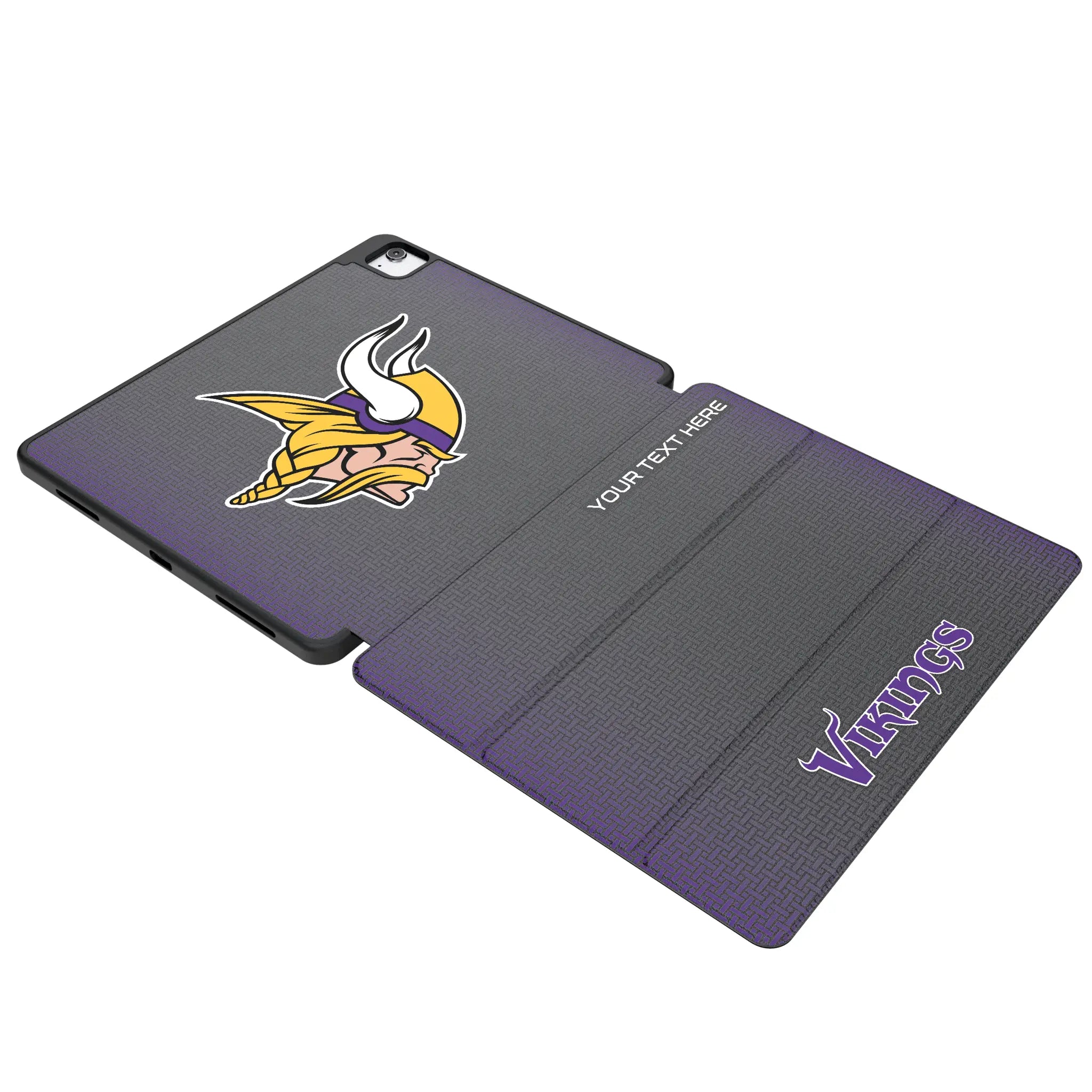 Minnesota Vikings Personalized Linen iPad Tablet Case for Apple iPad