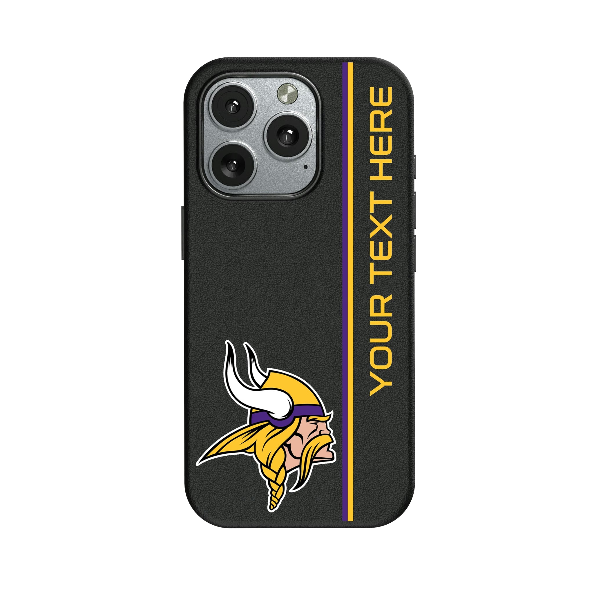Minnesota Vikings Personalized Sidebard iPhone MagSafe Compatible Phone Case for Apple iPhone
