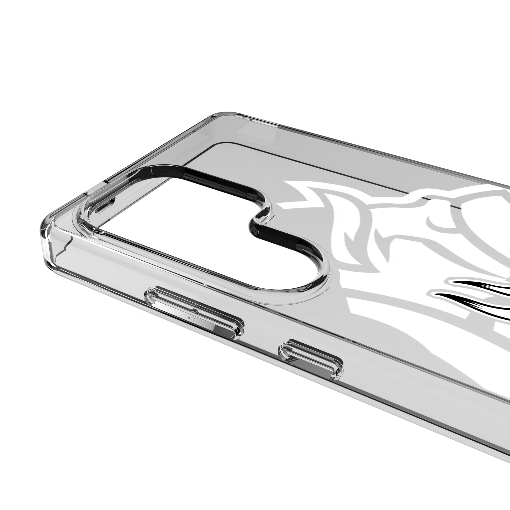 Minnesota Vikings Personalized Tilt Galaxy Clear Phone Case for Samsung Galaxy - Detail