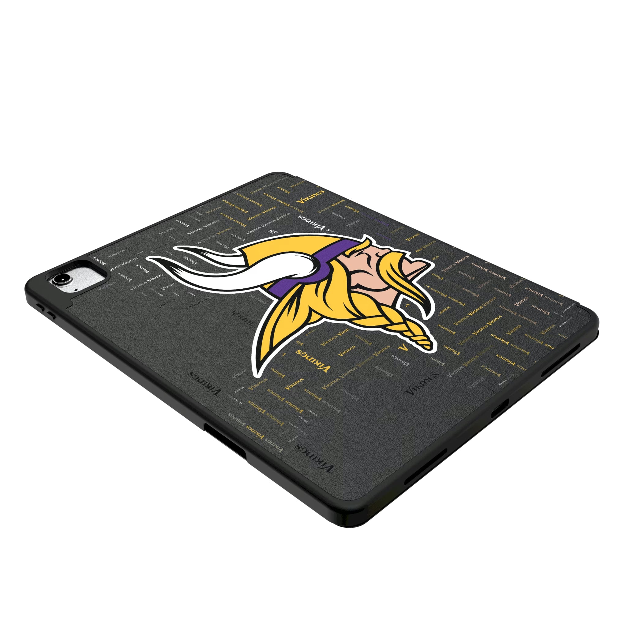 Minnesota Vikings Quadtile iPad Tablet Case for Apple iPad - Isometric View