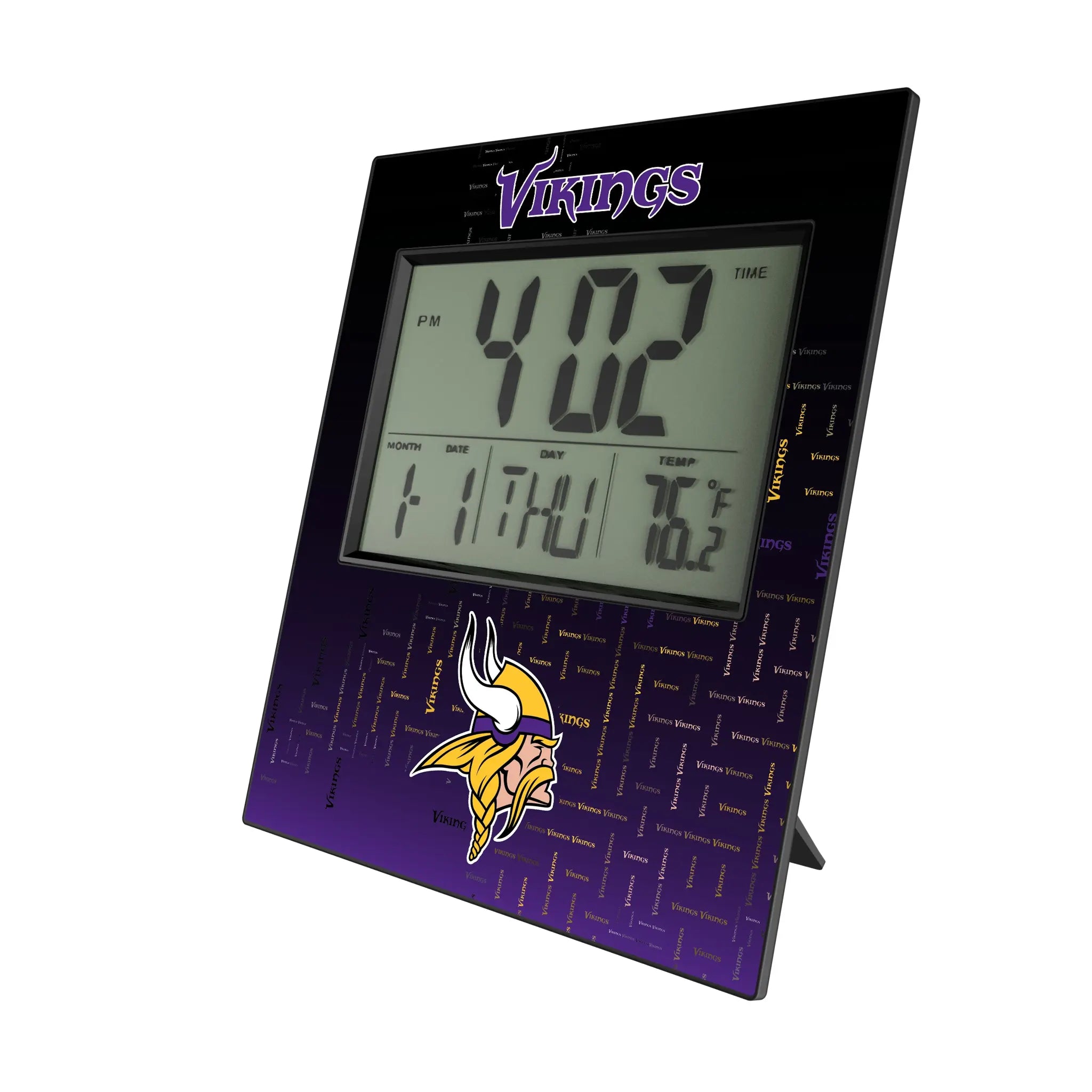 Minnesota Vikings Quadtile Wall Clock