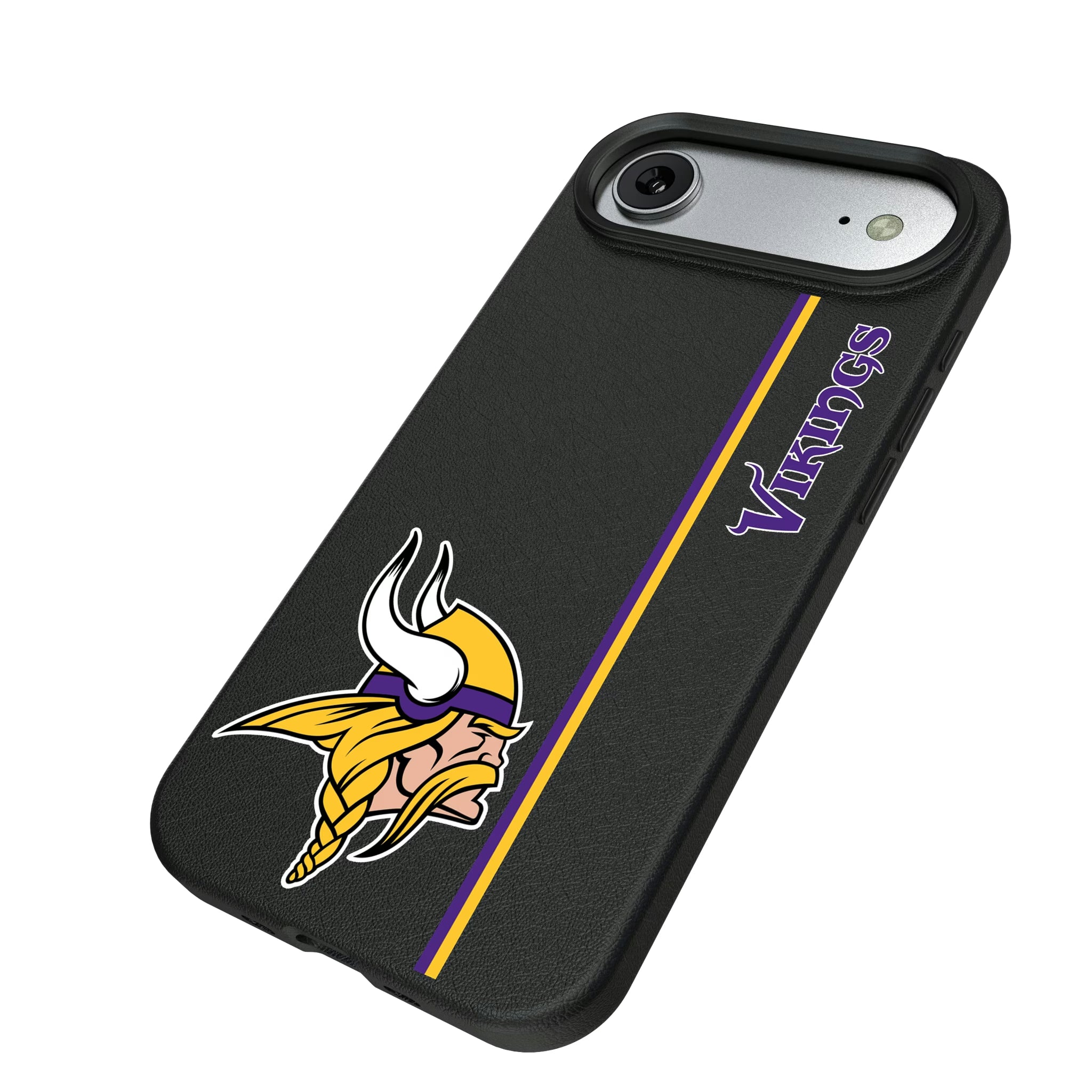 Minnesota Vikings Sidebar iPhone MagSafe Compatible Phone Case for Apple iPhone - Isometric View#Device_iPhone Air