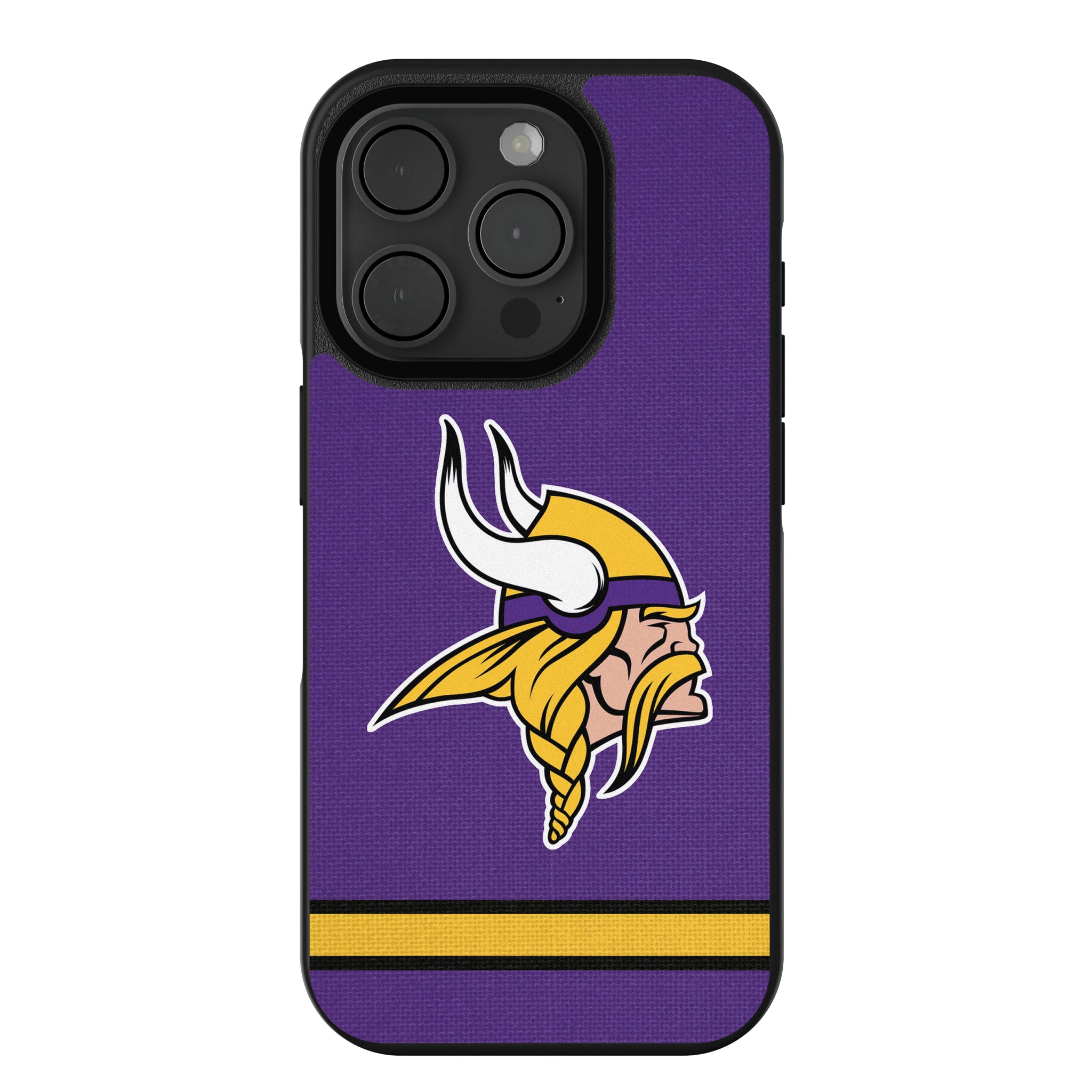 Minnesota Vikings Stripe iPhone Bump Phone Case for Apple iPhone