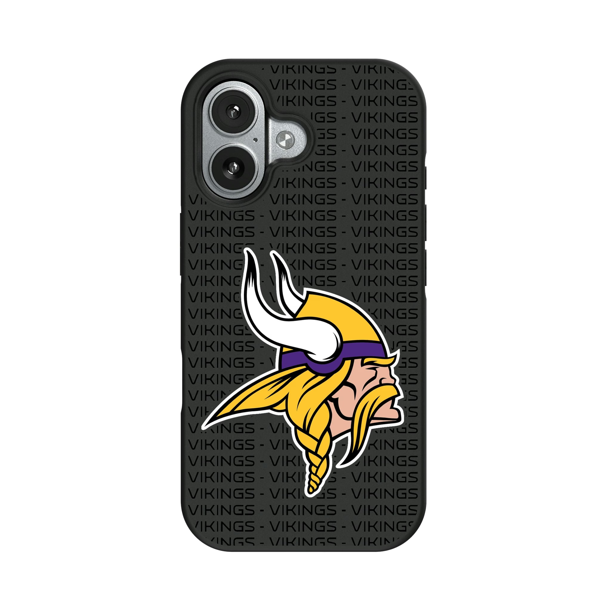 Minnesota Vikings Text Backdrop iPhone Bump Phone Case for Apple iPhone#Device_iPhone 17