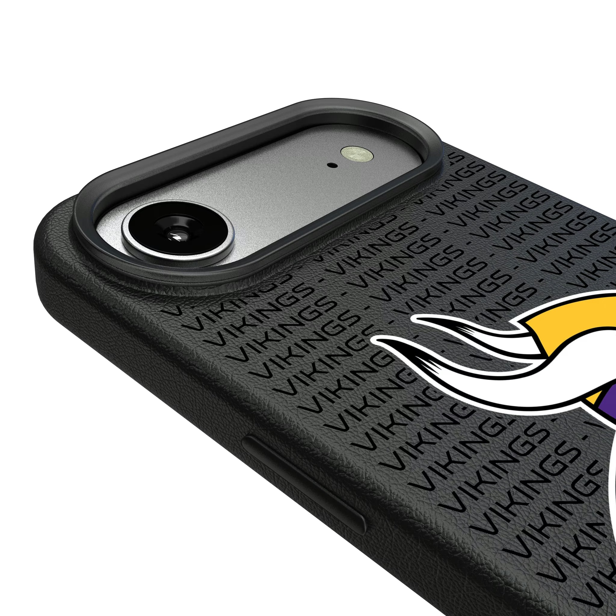 Minnesota Vikings Text Backdrop iPhone MagSafe Compatible Phone Case for Apple iPhone - Detail#Device_iPhone Air