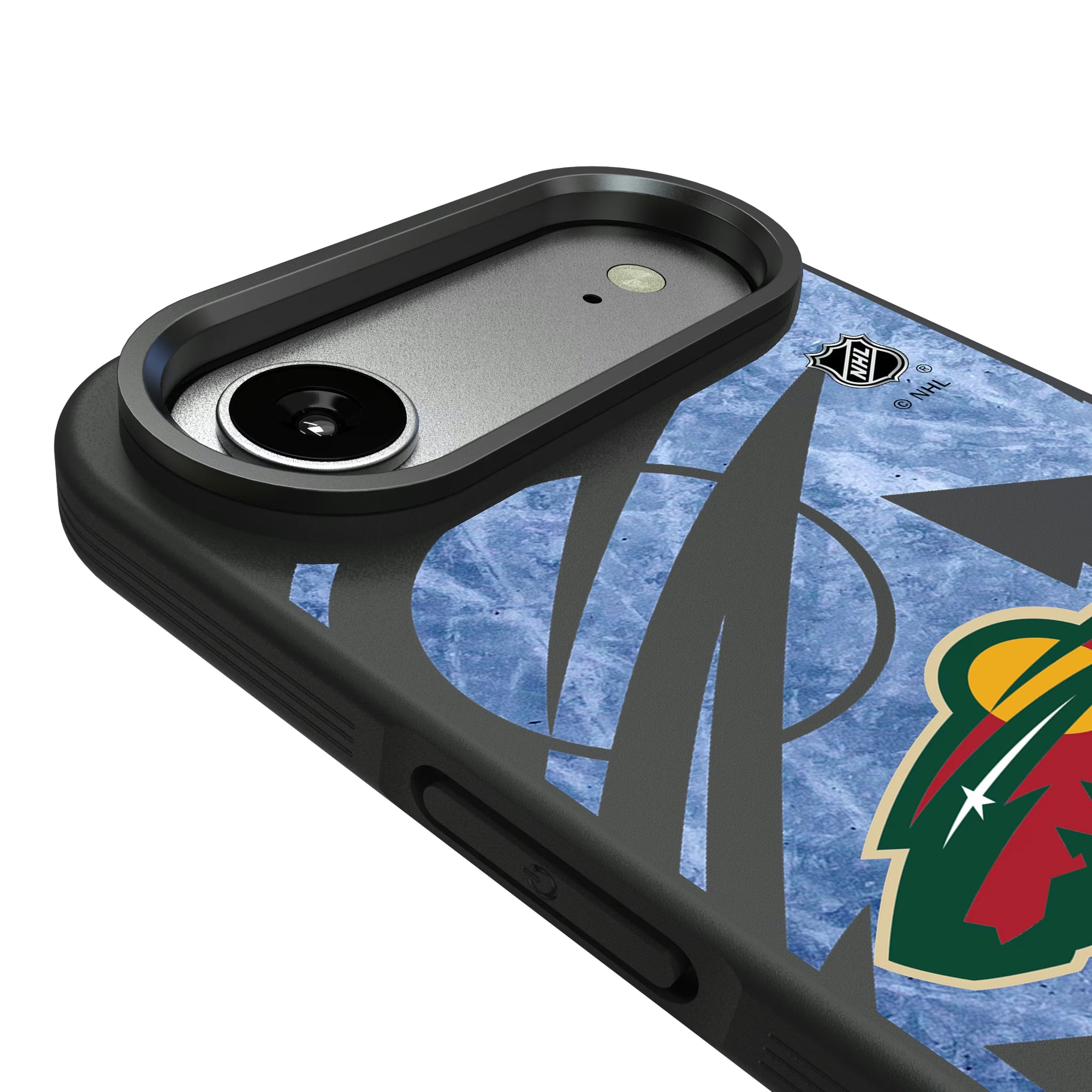 Minnesota Wild Ice Tilt iPhone Bump Phone Case for Apple iPhone - Detail#Device_iPhone Air