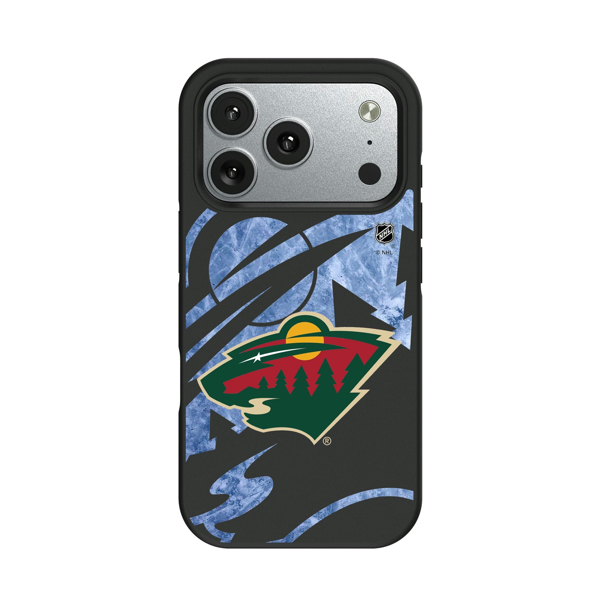 Minnesota Wild Ice Tilt iPhone Bump Phone Case for Apple iPhone#Device_iPhone 17 Pro