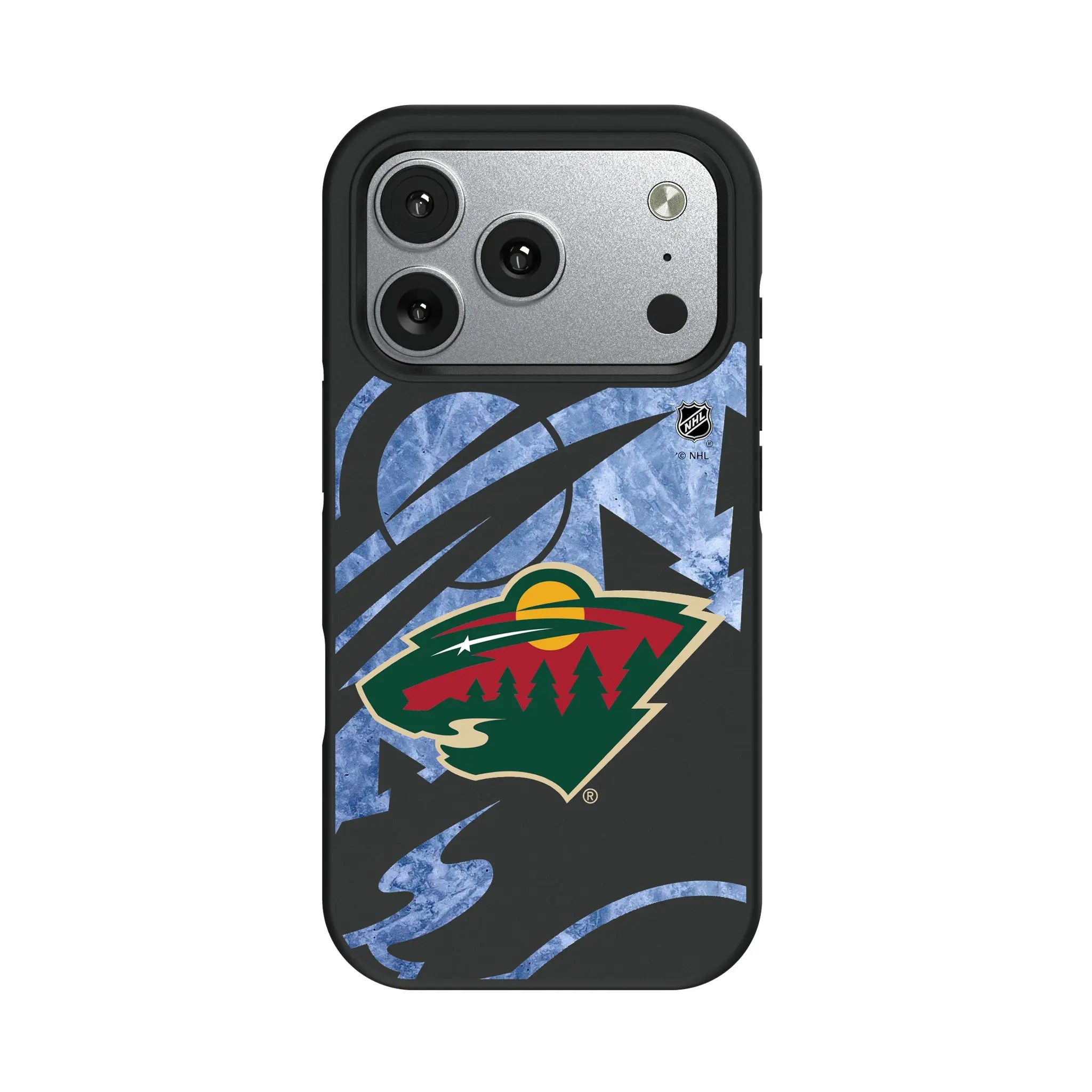 Minnesota Wild Ice Tilt iPhone Bump Phone Case for Apple iPhone#Device_iPhone 17 Pro