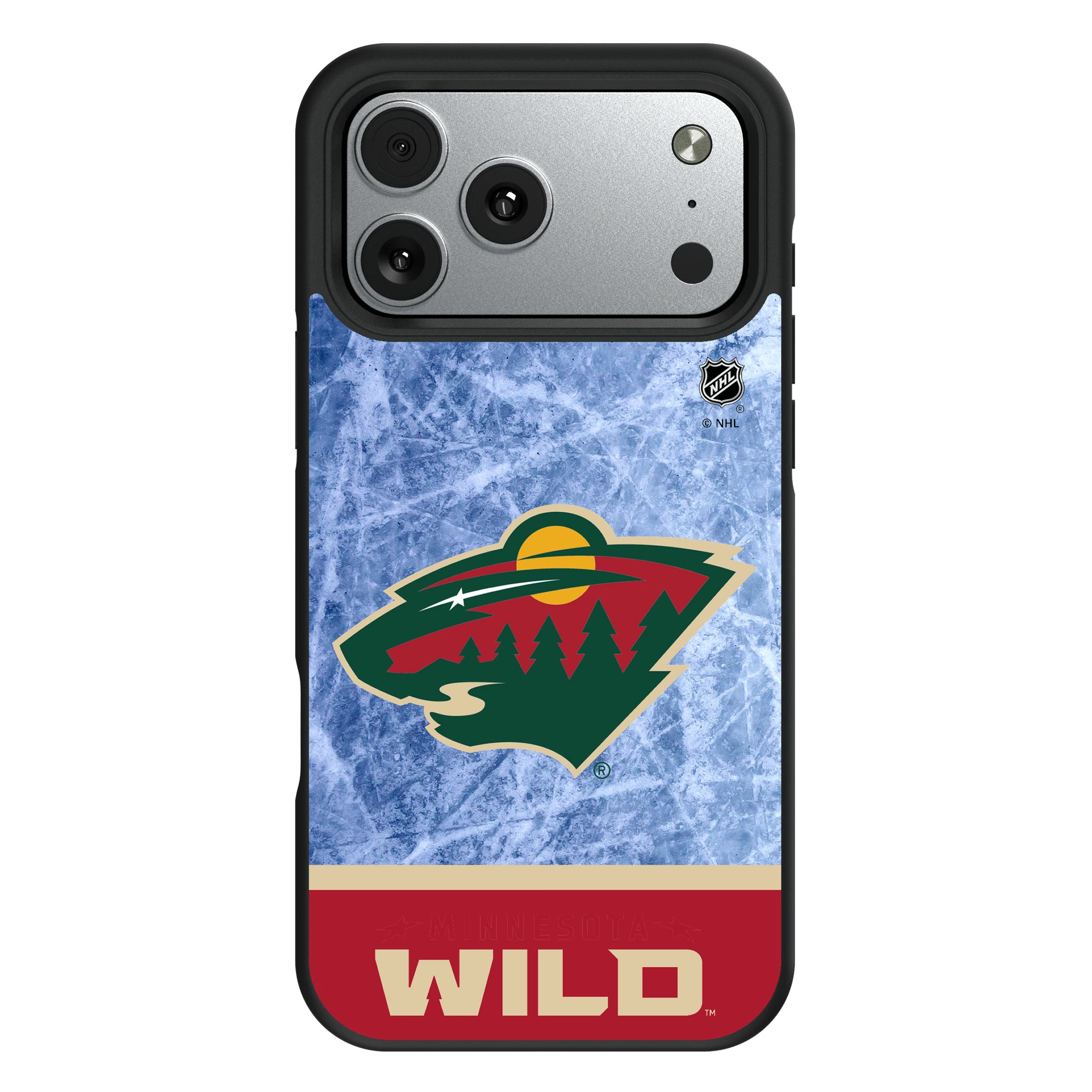 Minnesota Wild Ice Wordmark iPhone Bump Phone Case for Apple iPhone#Device_iPhone 17 Pro Max