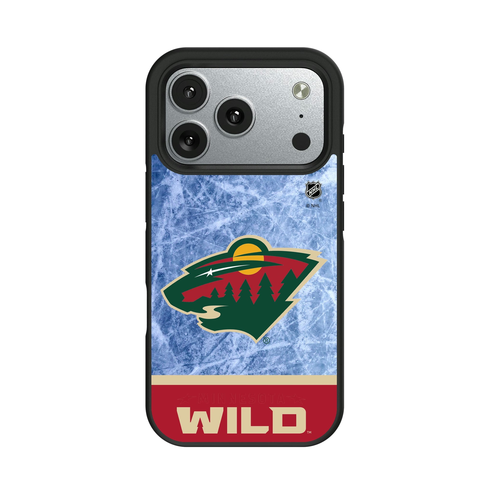 Minnesota Wild Ice Wordmark iPhone Bump Phone Case for Apple iPhone#Device_iPhone 17 Pro
