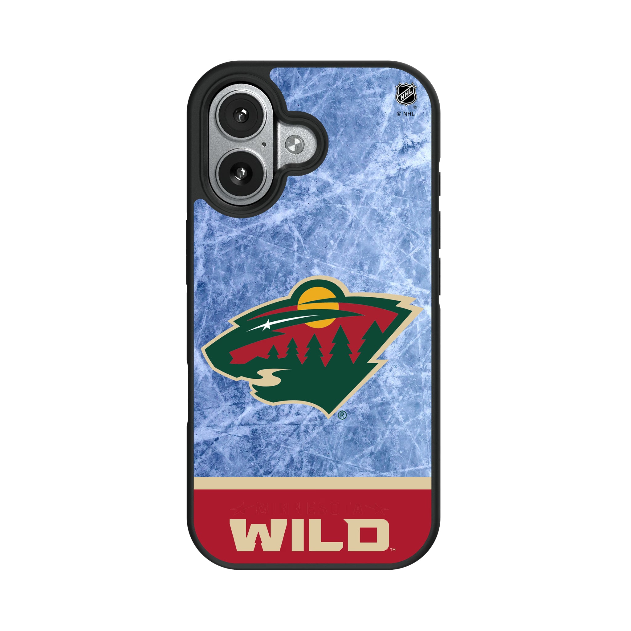 Minnesota Wild Ice Wordmark iPhone Bump Phone Case for Apple iPhone#Device_iPhone 17