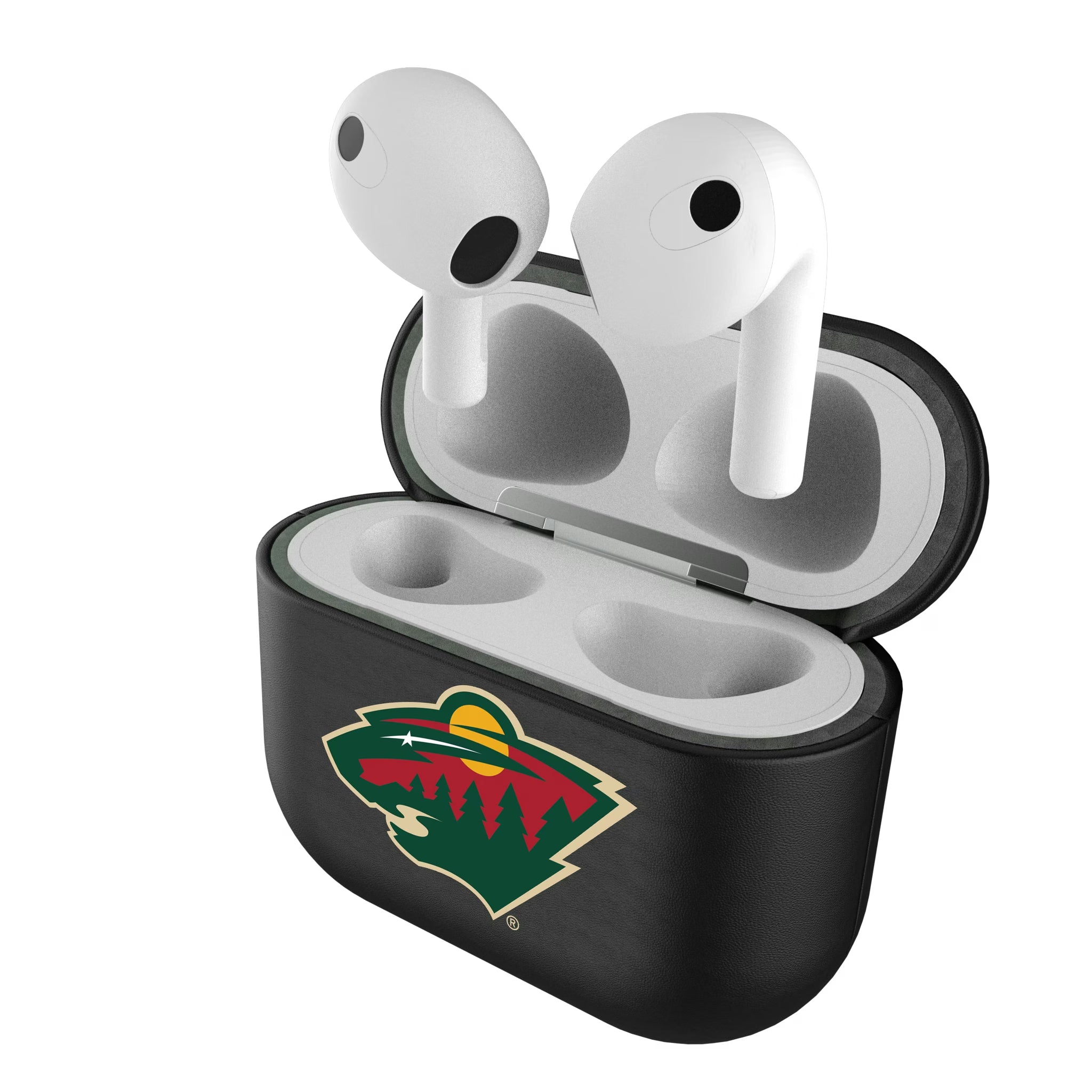 Minnesota Wild Insignia AirPods AirPod Case Cover#Device_AirPods 3rd Gen