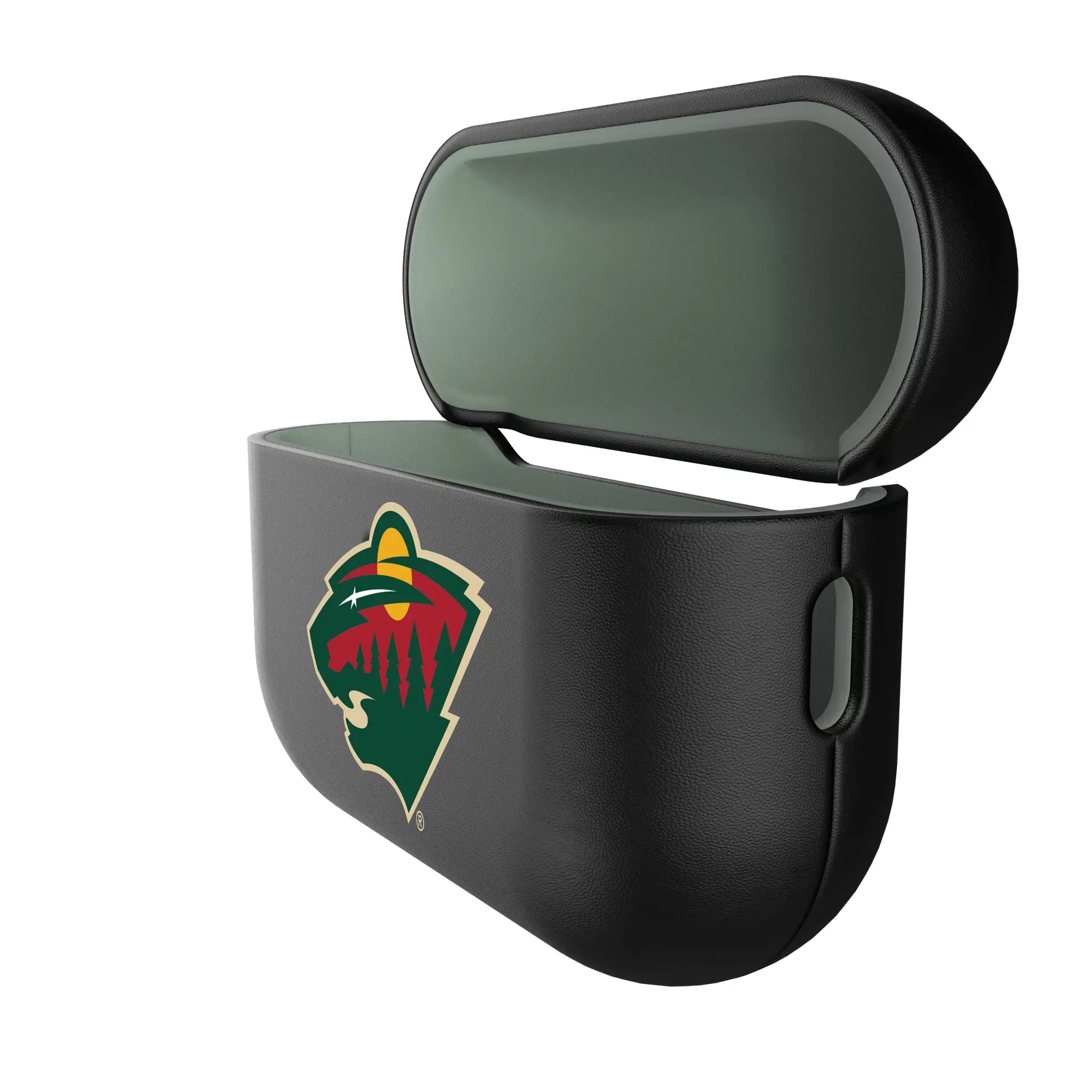 Minnesota Wild Insignia AirPods AirPod Case Cover - Isometric View#Device_AirPods Pro 3