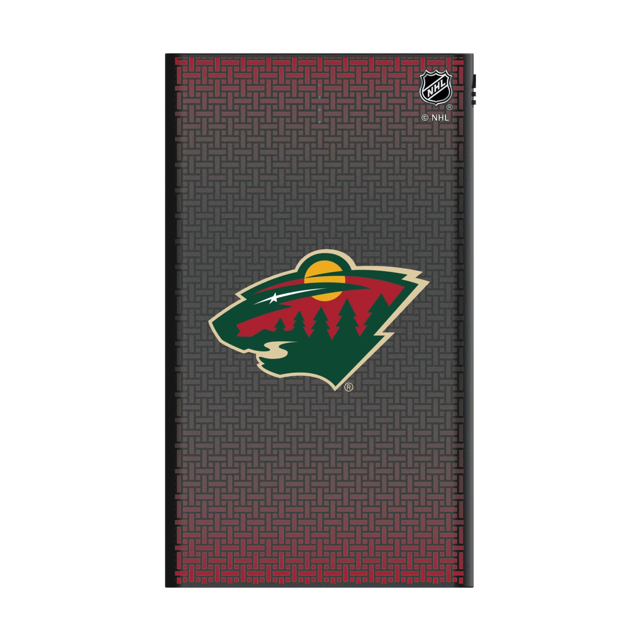 Minnesota Wild Linen 5000mAh Flat Powerbank