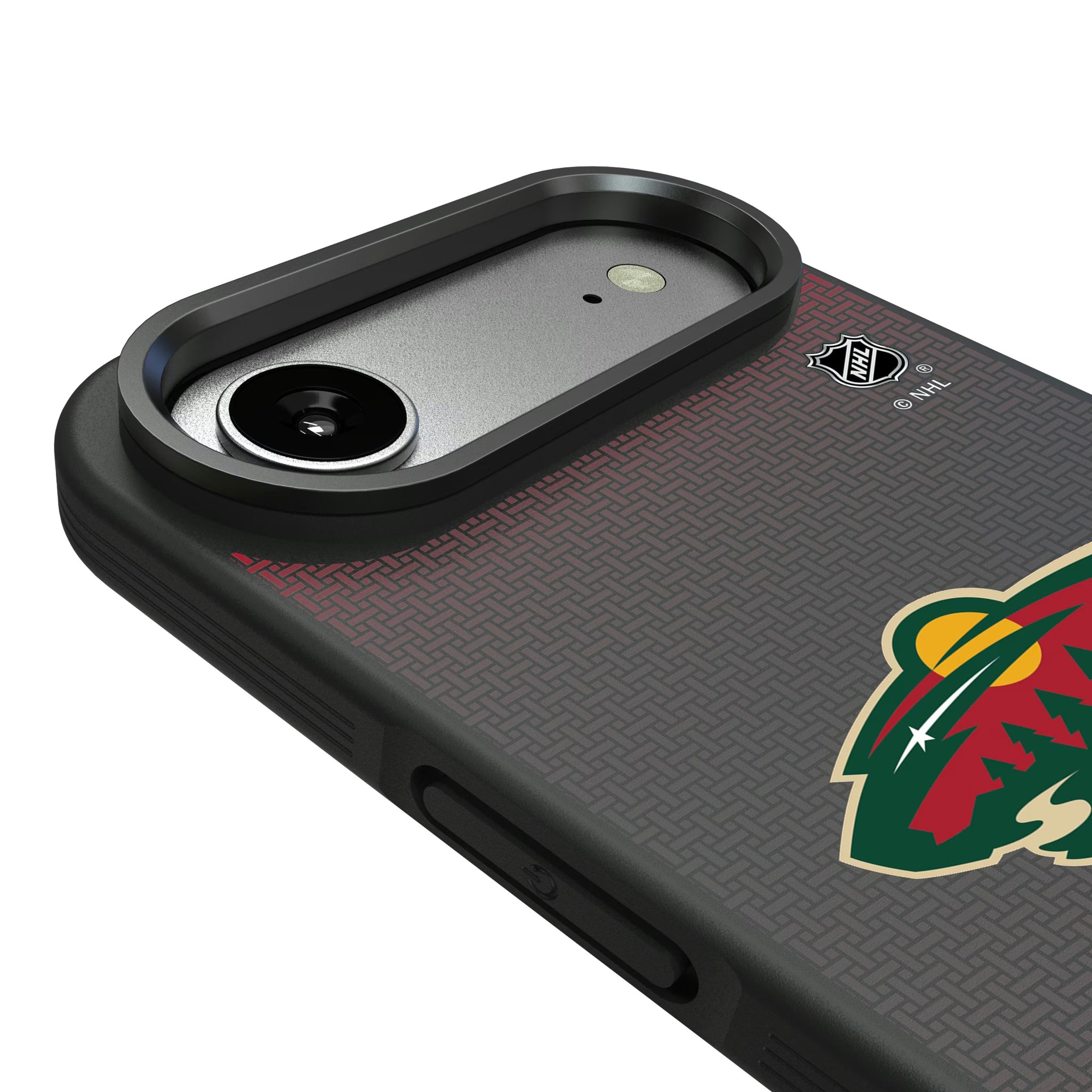 Minnesota Wild Linen iPhone Bump Phone Case for Apple iPhone - Detail#Device_iPhone Air