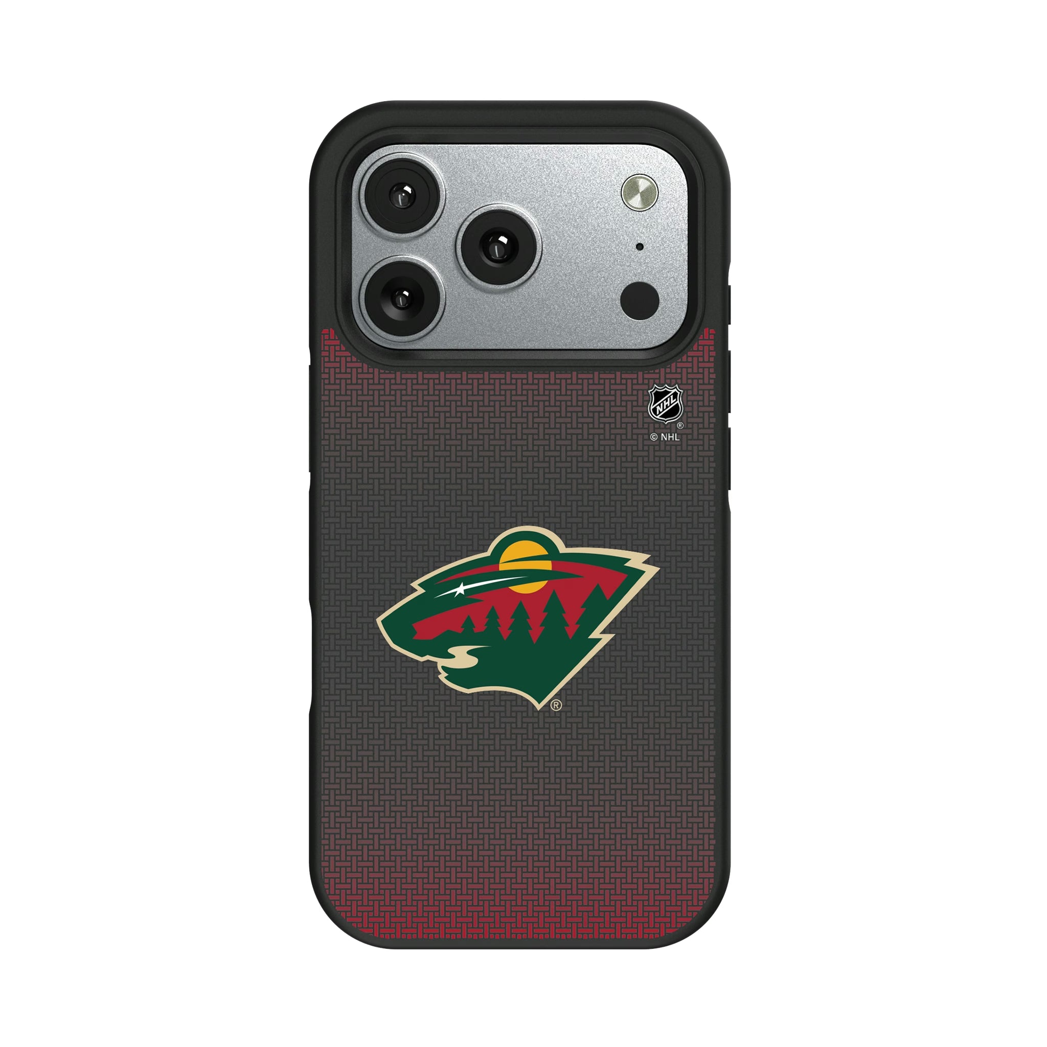 Minnesota Wild Linen iPhone Bump Phone Case for Apple iPhone#Device_iPhone 17 Pro