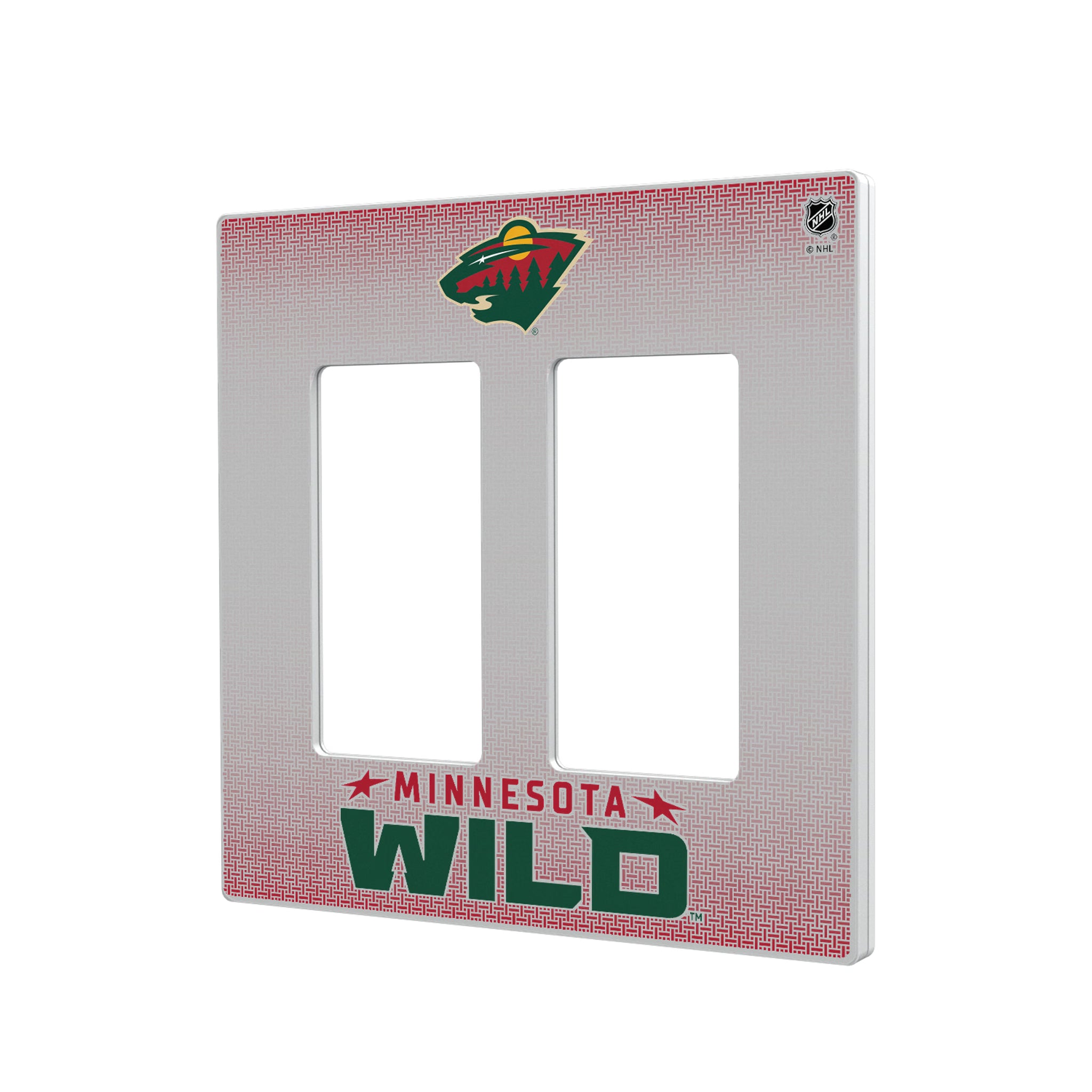 Minnesota Wild Linen Hidden-Screw Light Switch Plate#Style_Double Rocker