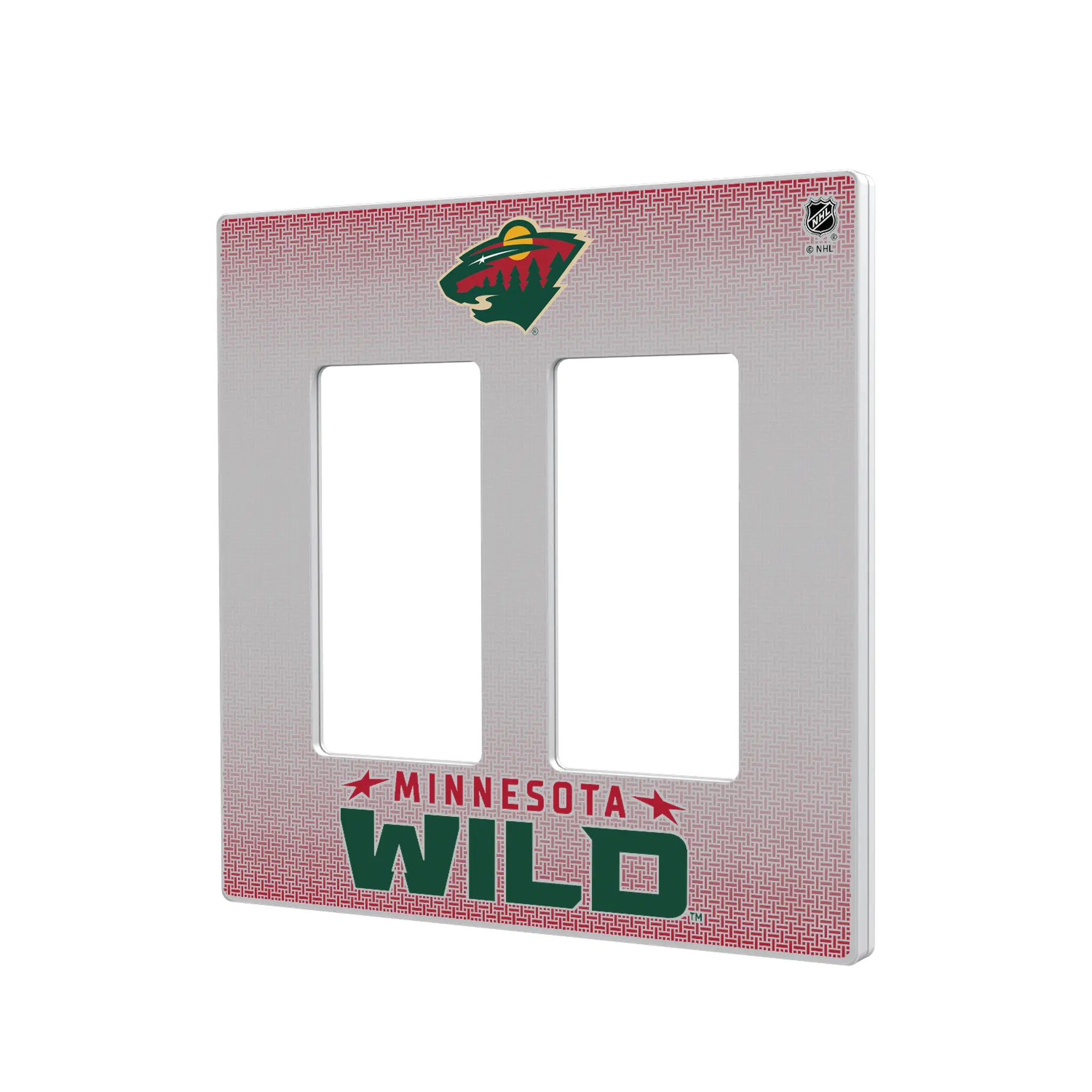 Minnesota Wild Linen Hidden-Screw Light Switch Plate#Style_Double Rocker