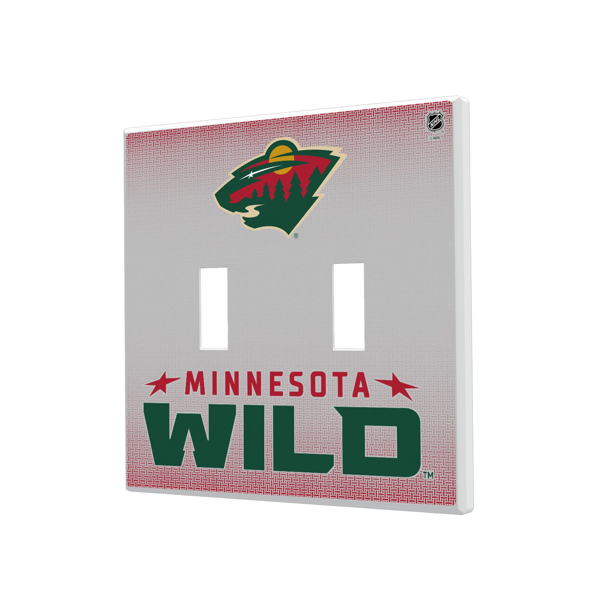 Minnesota Wild Linen Hidden-Screw Light Switch Plate#Style_Double Toggle