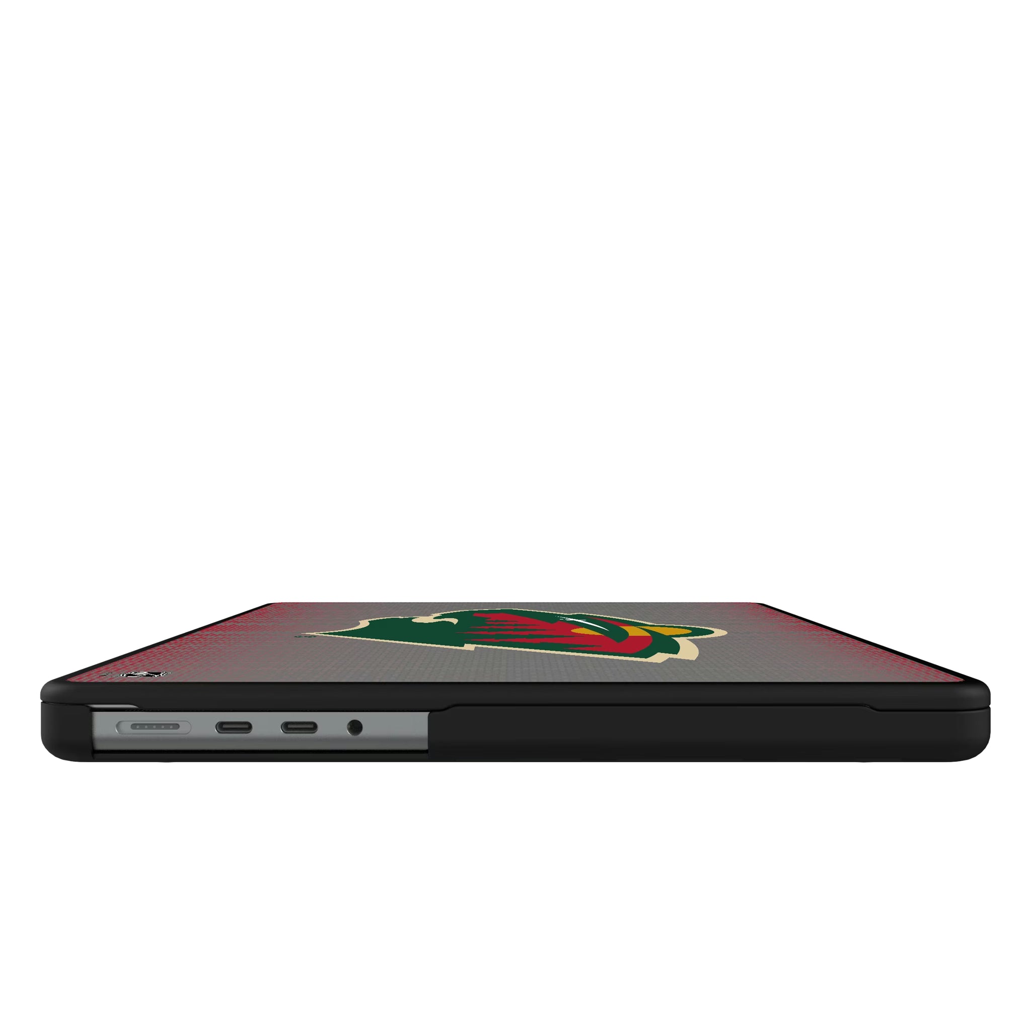 Minnesota Wild Linen MacBook Laptop Case for Apple MacBook#Device_MacBook Pro (14-inch, 2021) / MacBook Pro (14-inch, 2023) / MacBook Pro (14-inch, 2024)