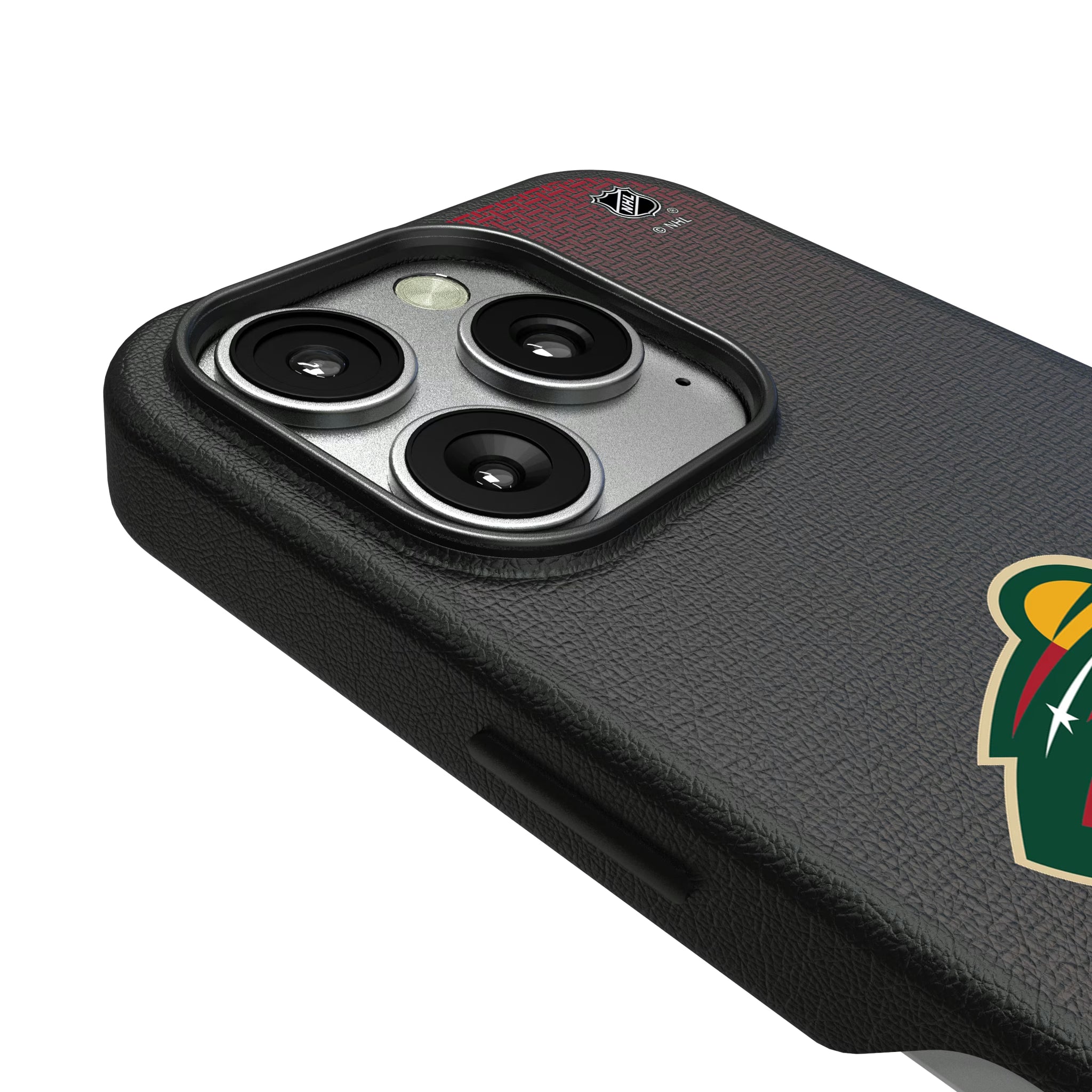 Minnesota Wild Linen iPhone MagSafe Compatible Phone Case for Apple iPhone - Detail