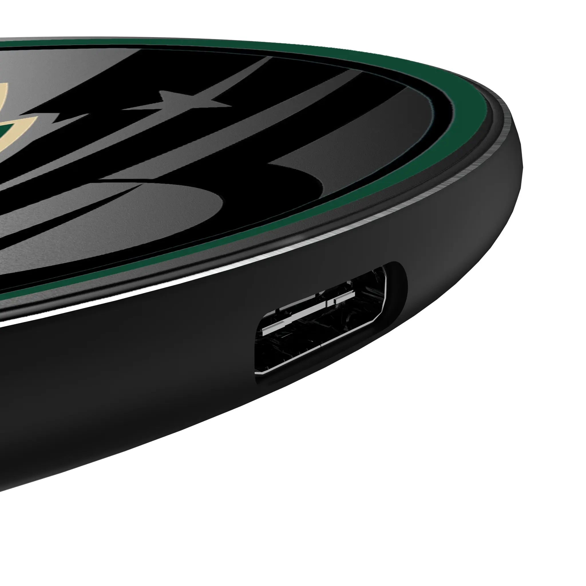 Minnesota Wild Monocolor Tilt 15-Watt Wireless Charger - Detail