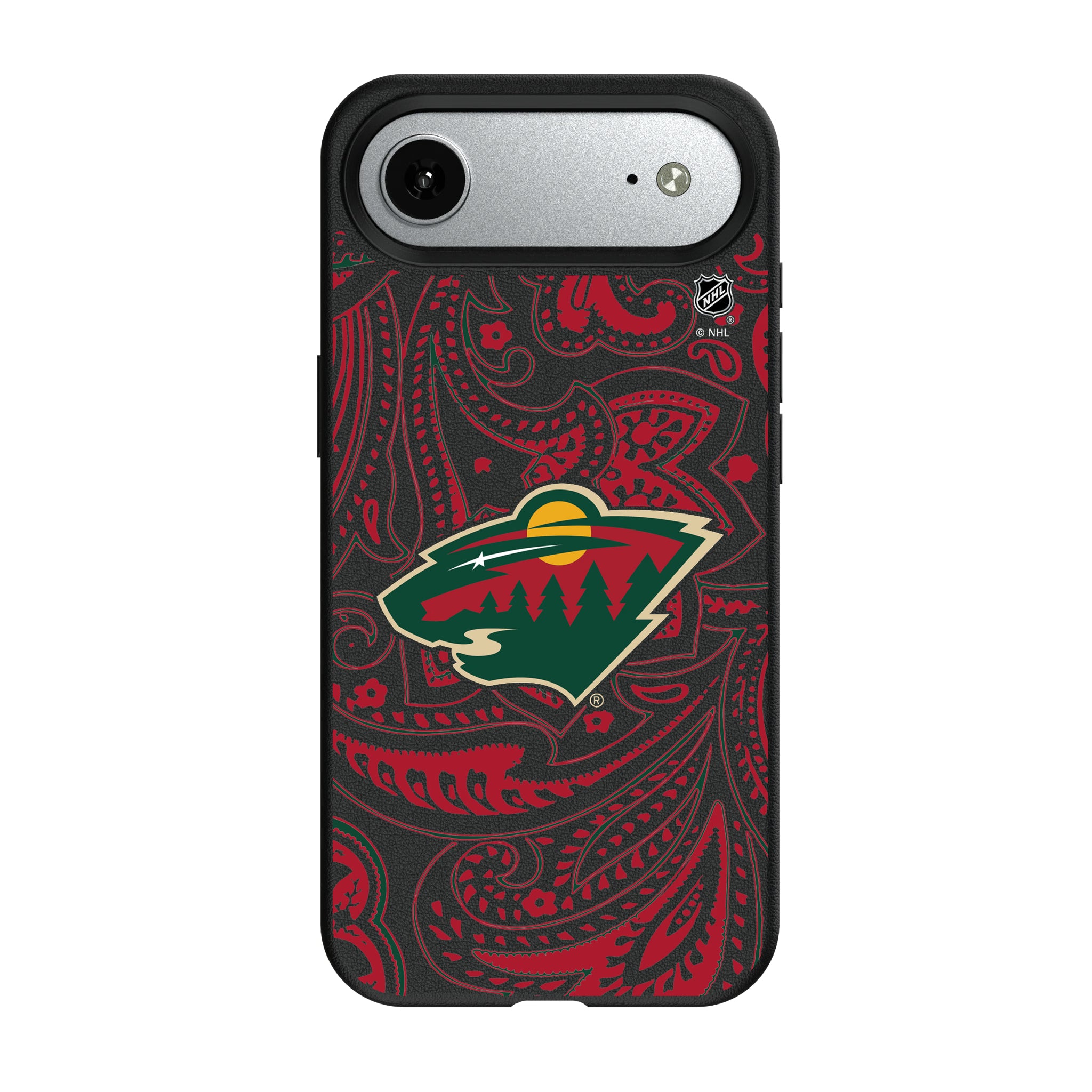 Minnesota Wild Paisley iPhone MagSafe Compatible Phone Case for Apple iPhone#Device_iPhone Air