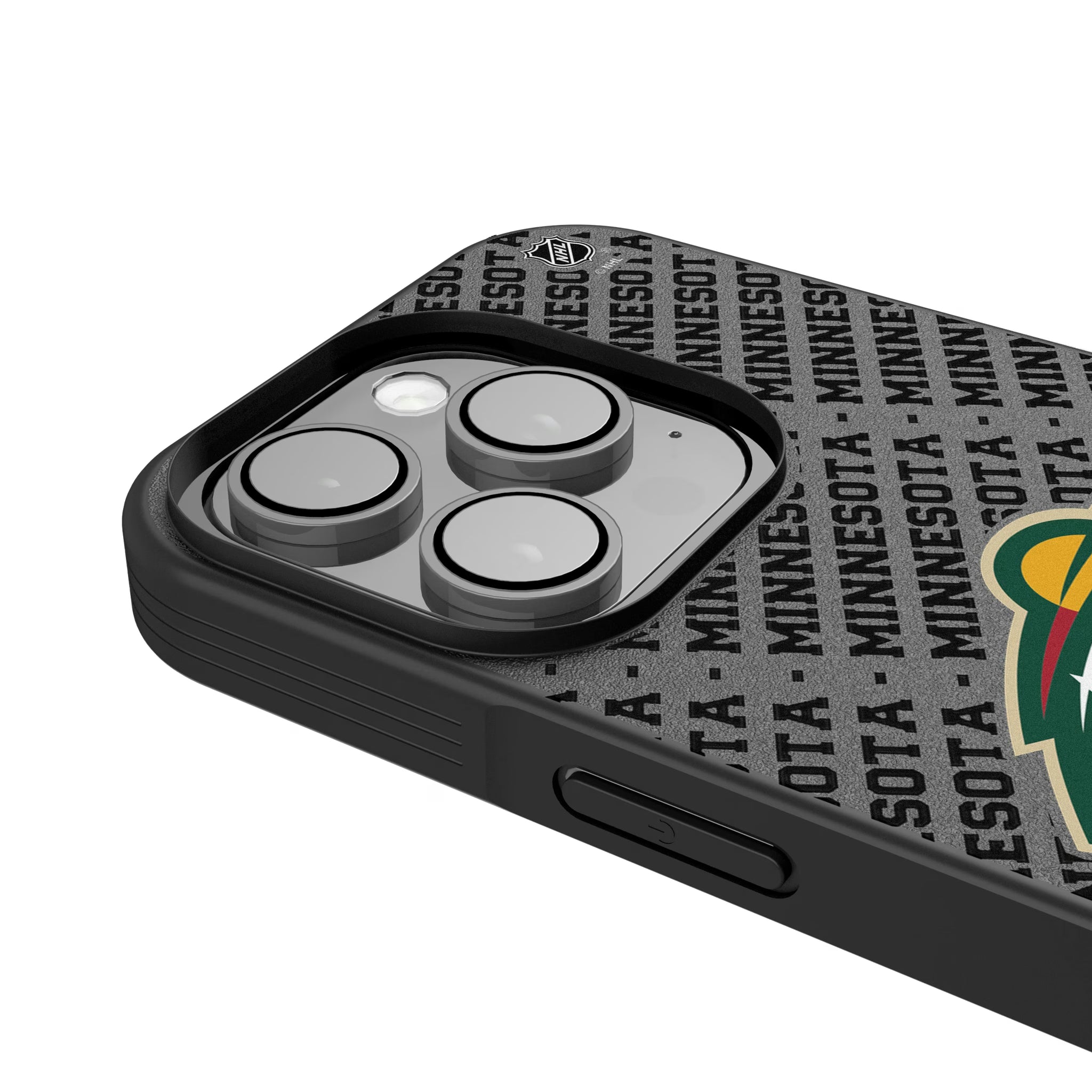 Minnesota Wild Personalized EndZone Plus iPhone Bump Phone Case for Apple iPhone - Detail