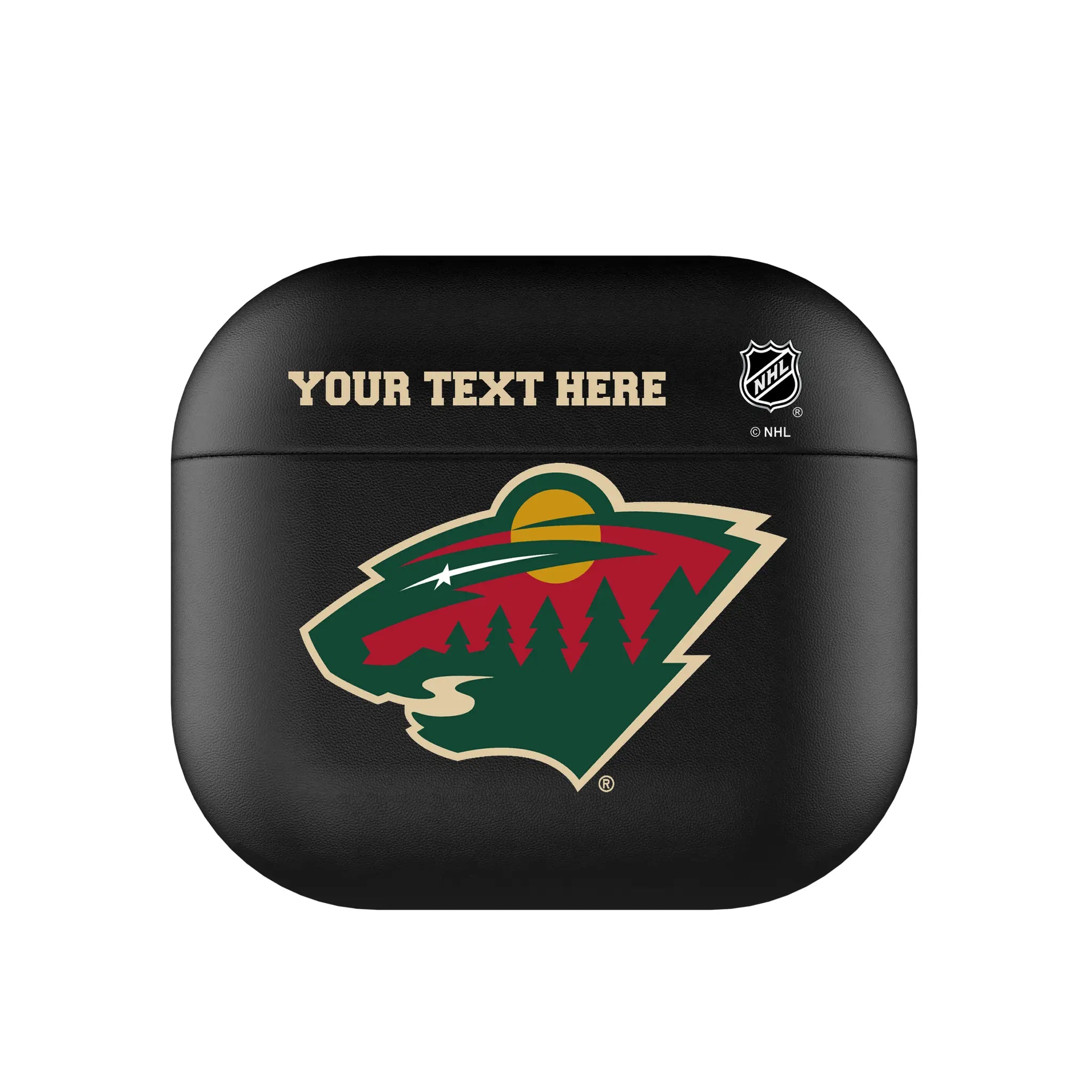 Minnesota Wild Personalized Insignia AirPods AirPod Case Cover#Device_AirPods 3rd Gen