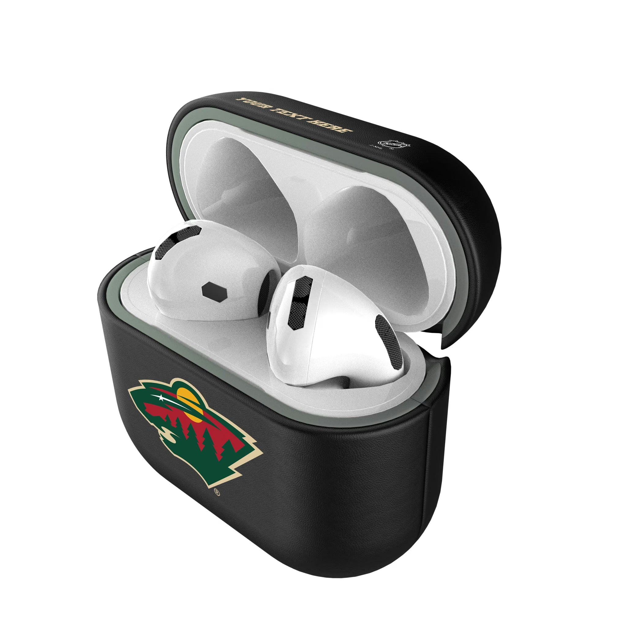 Minnesota Wild Personalized Insignia AirPods AirPod Case Cover#Device_AirPods 4