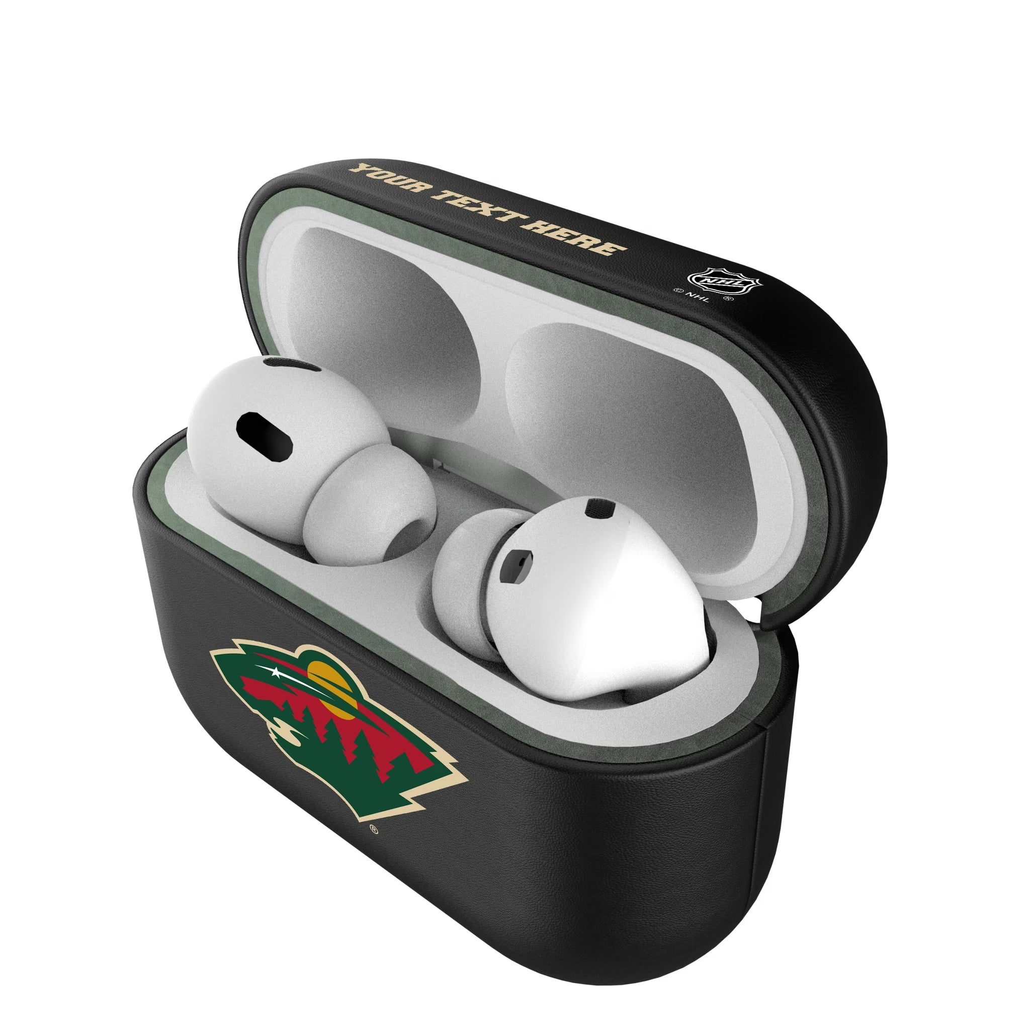 Minnesota Wild Personalized Insignia AirPods AirPod Case Cover#Device_AirPods Pro 1st Gen