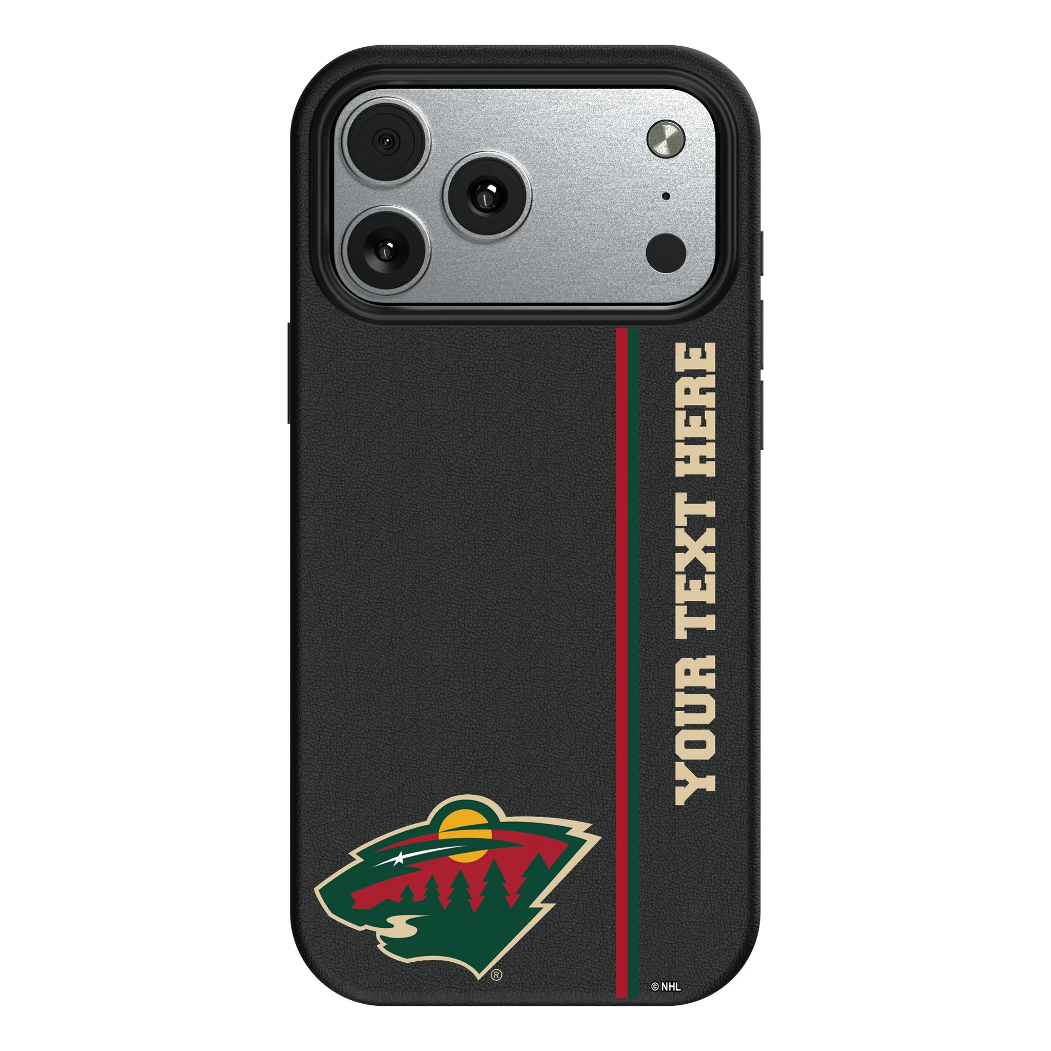 Minnesota Wild Personalized Sidebard iPhone MagSafe Compatible Phone Case for Apple iPhone#Device_iPhone 17 Pro Max