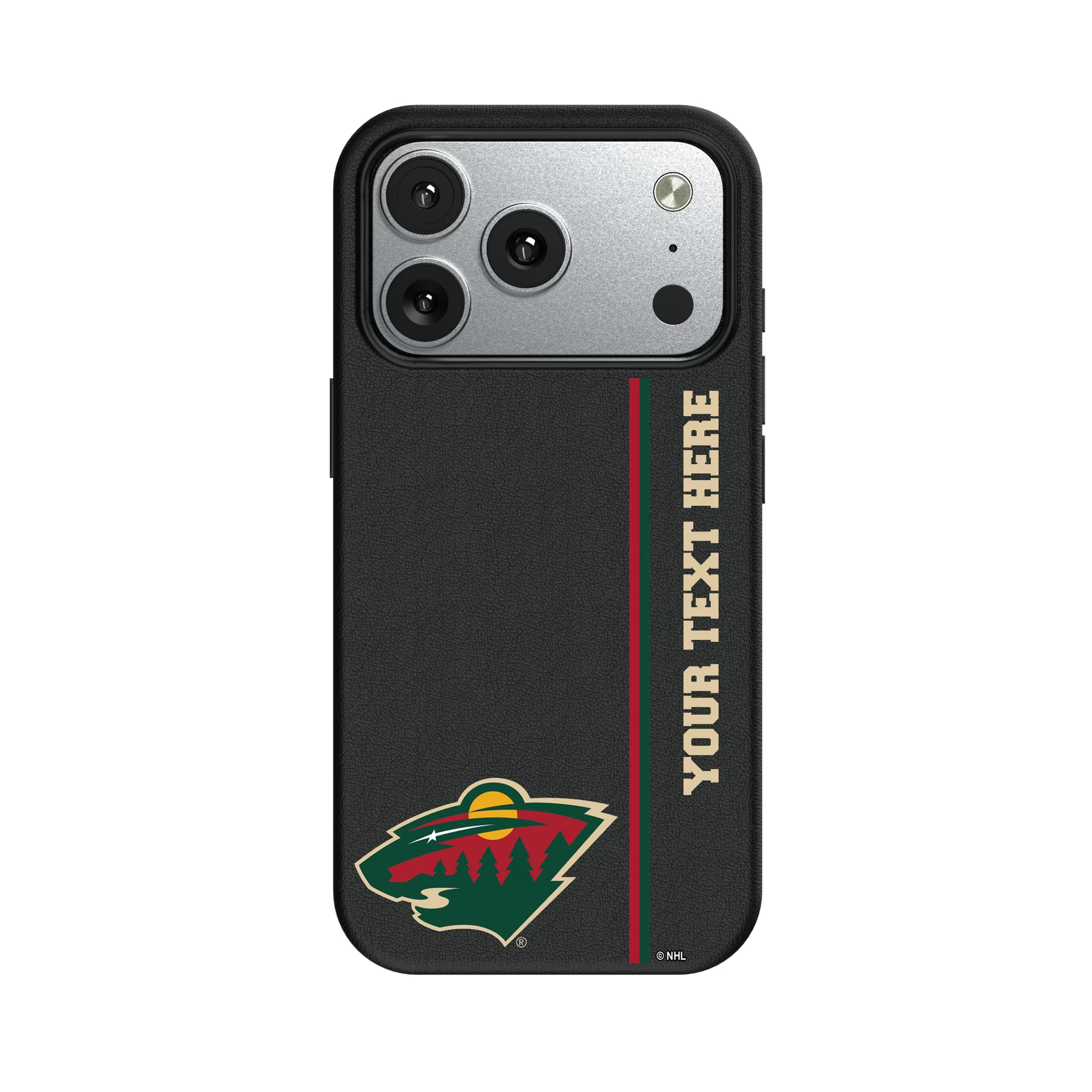 Minnesota Wild Personalized Sidebard iPhone MagSafe Compatible Phone Case for Apple iPhone#Device_iPhone 17 Pro