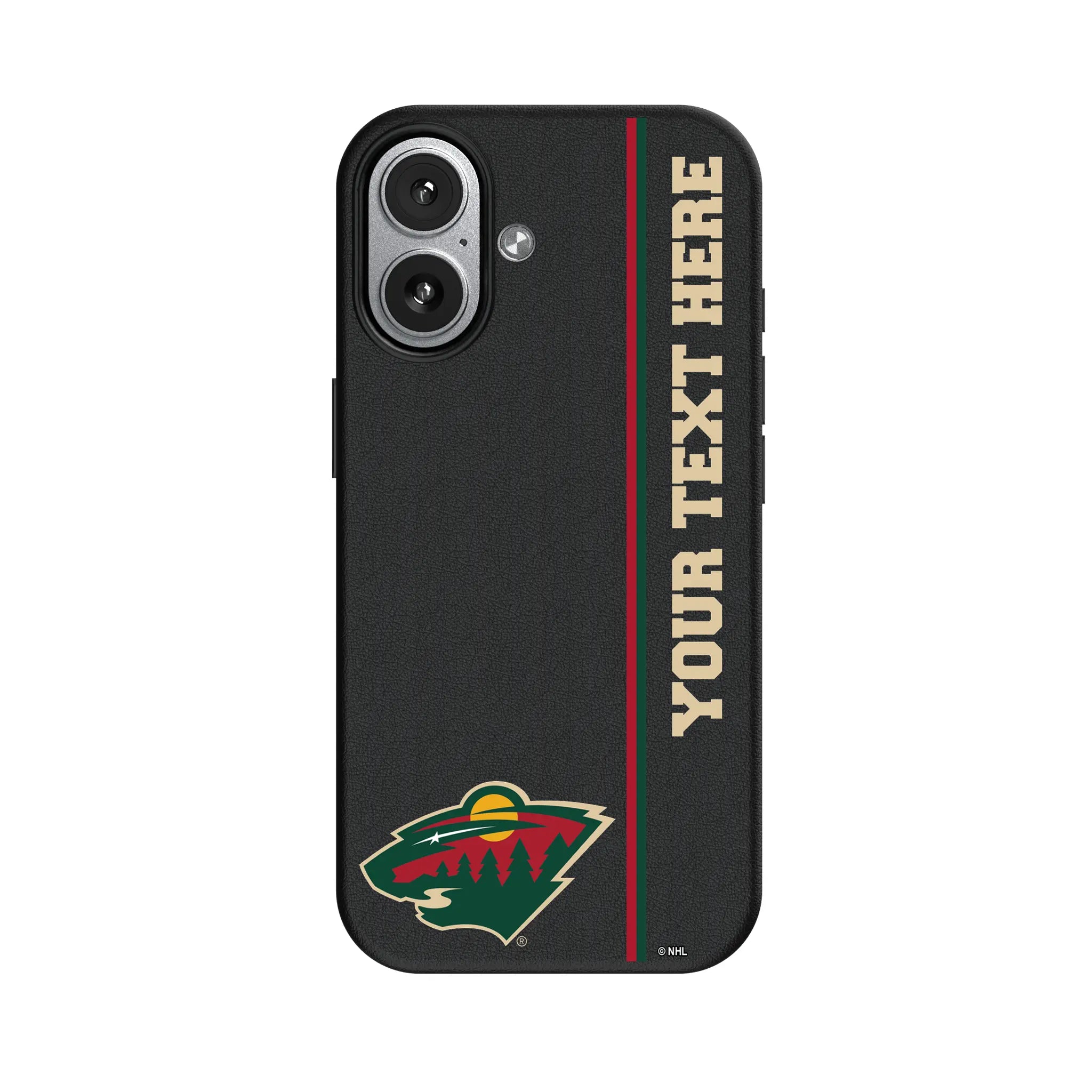 Minnesota Wild Personalized Sidebard iPhone MagSafe Compatible Phone Case for Apple iPhone#Device_iPhone 17