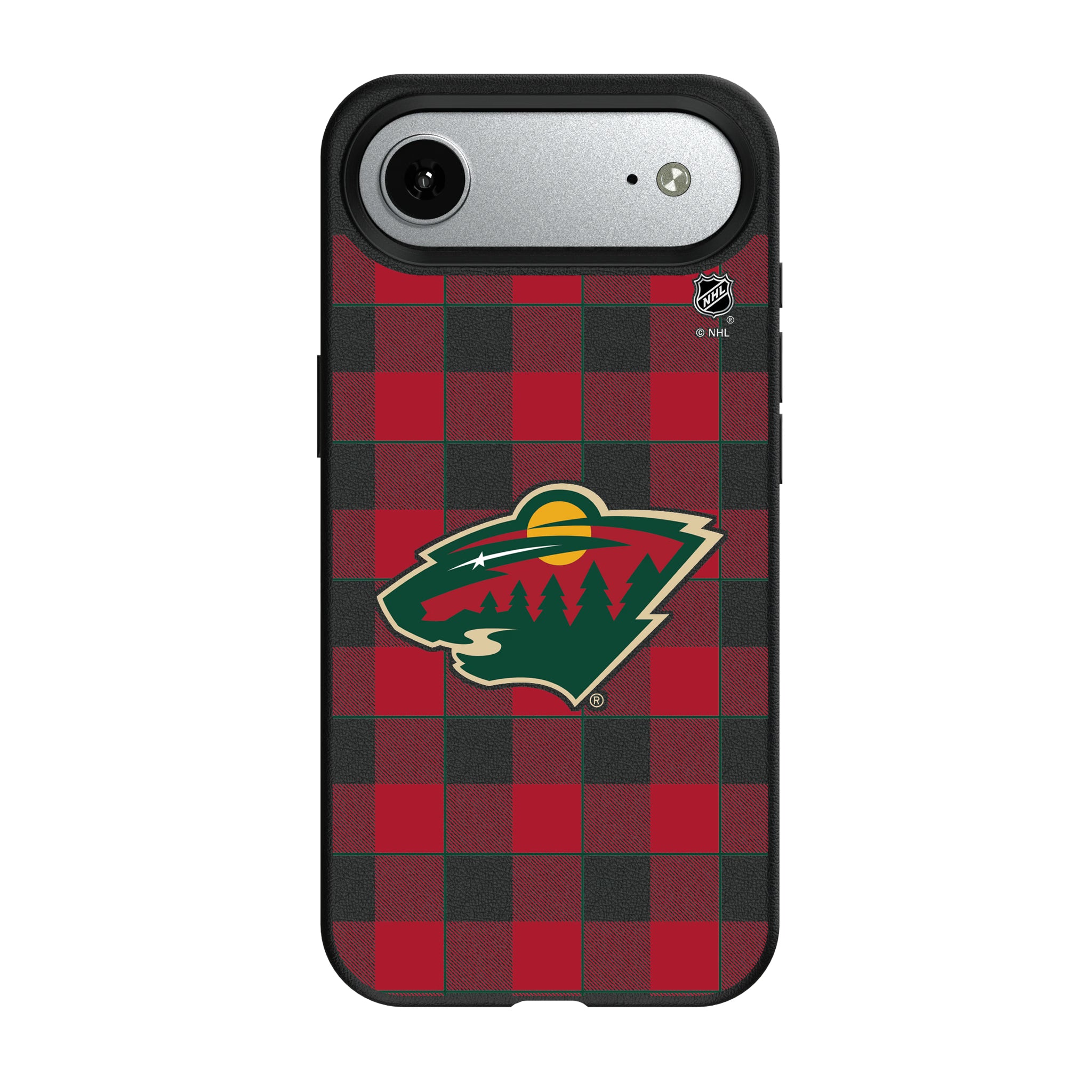Minnesota Wild Plaid iPhone MagSafe Compatible Phone Case for Apple iPhone#Device_iPhone Air