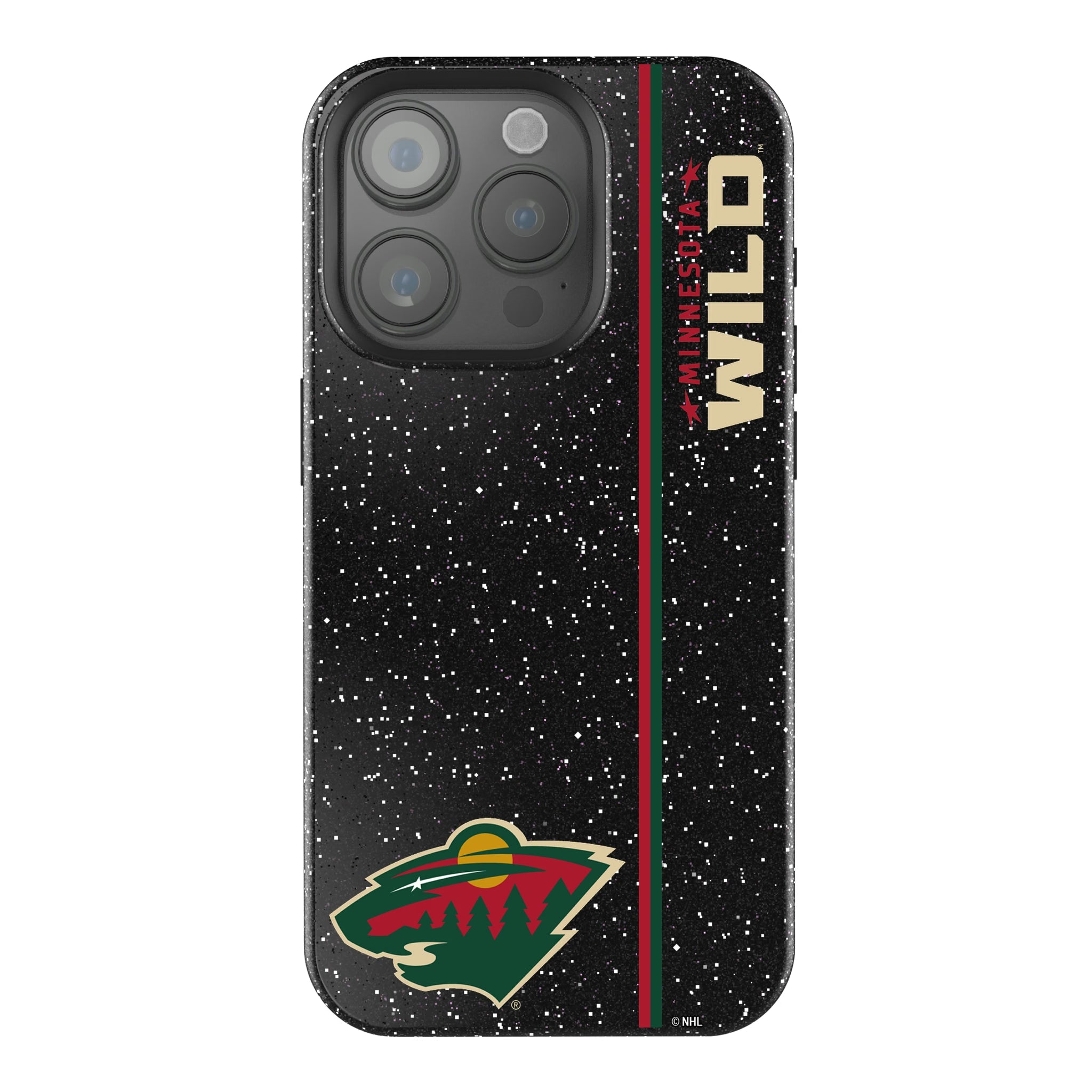 Minnesota Wild Sidebar iPhone Bling Phone Case for Apple iPhone