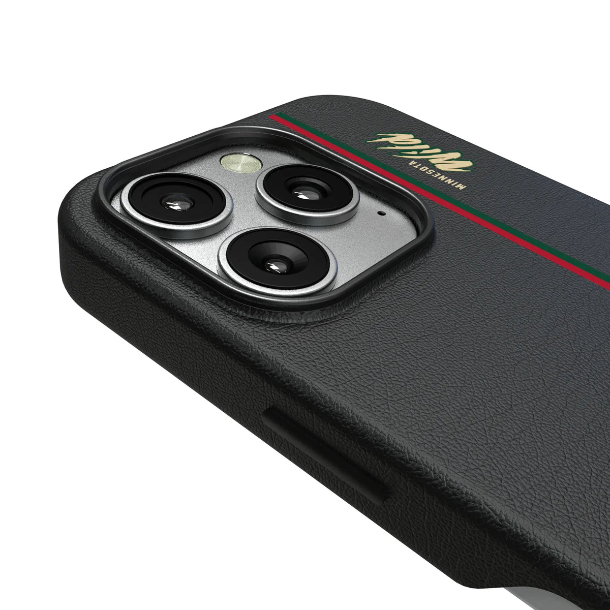 Minnesota Wild Sidebar iPhone MagSafe Compatible Phone Case for Apple iPhone - Detail#Device_iPhone 16 Pro